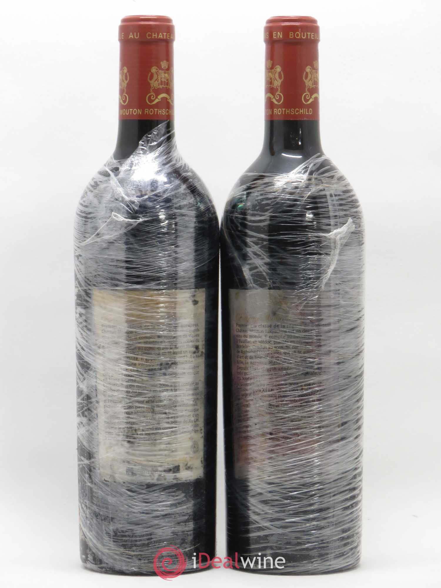 Château Mouton Rothschild 1er Grand Cru Classé 2008 - Lot de 2 bouteilles - 1