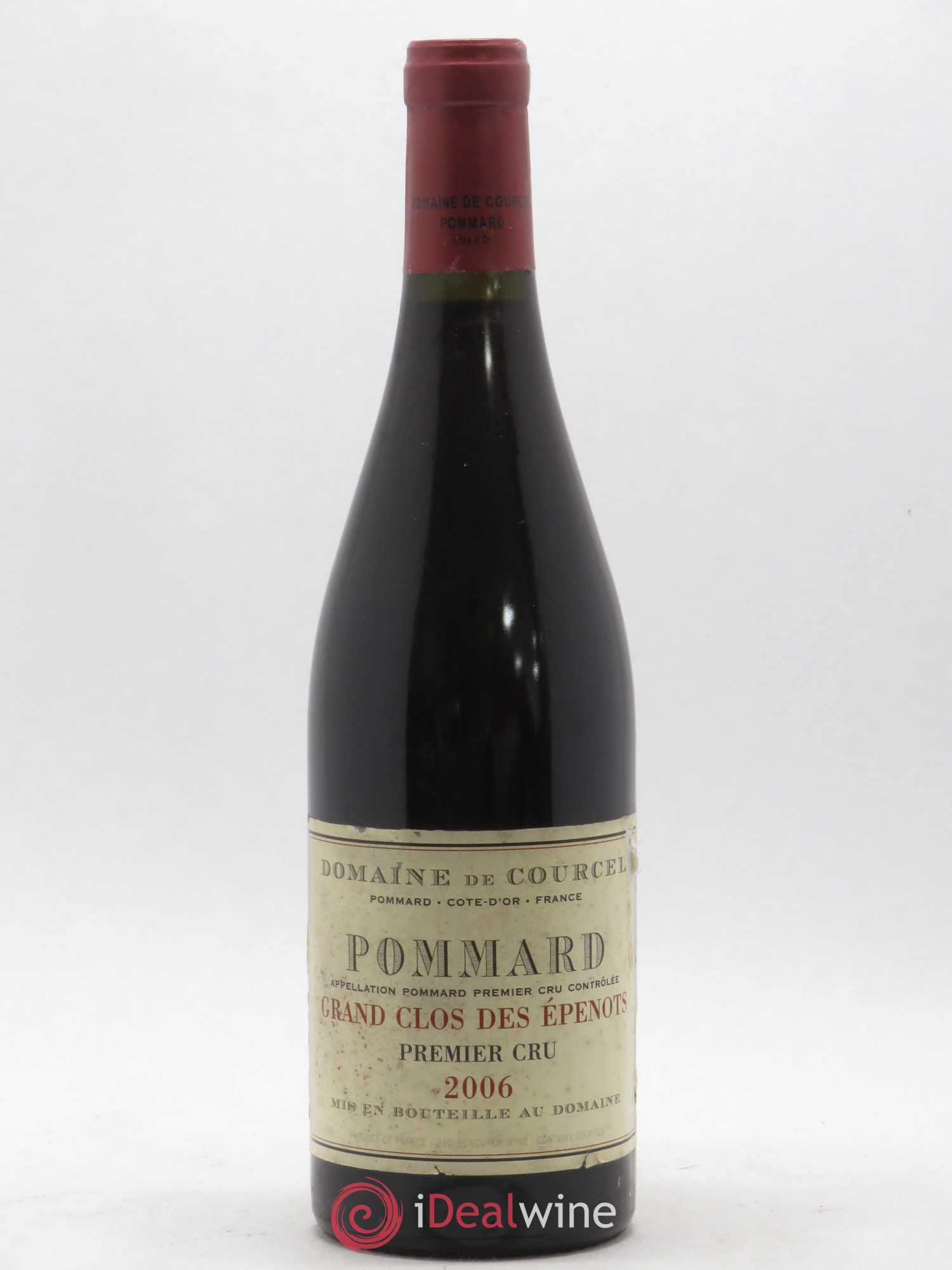 Pommard 1er Cru Grand Clos des Epenots de Courcel (Domaine) 2006 - Lot de 1 bouteille - 0