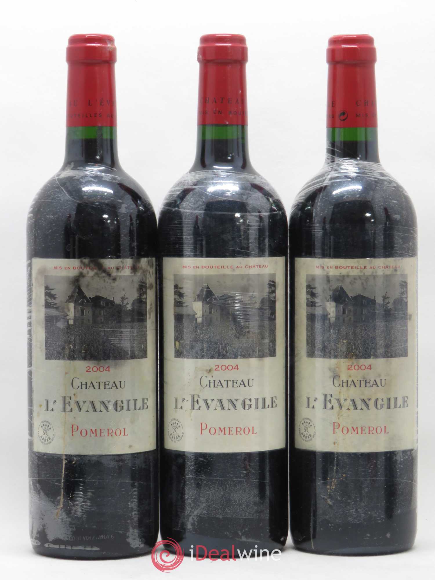 Château l' Évangile 2004 - Lot de 6 bouteilles - 2