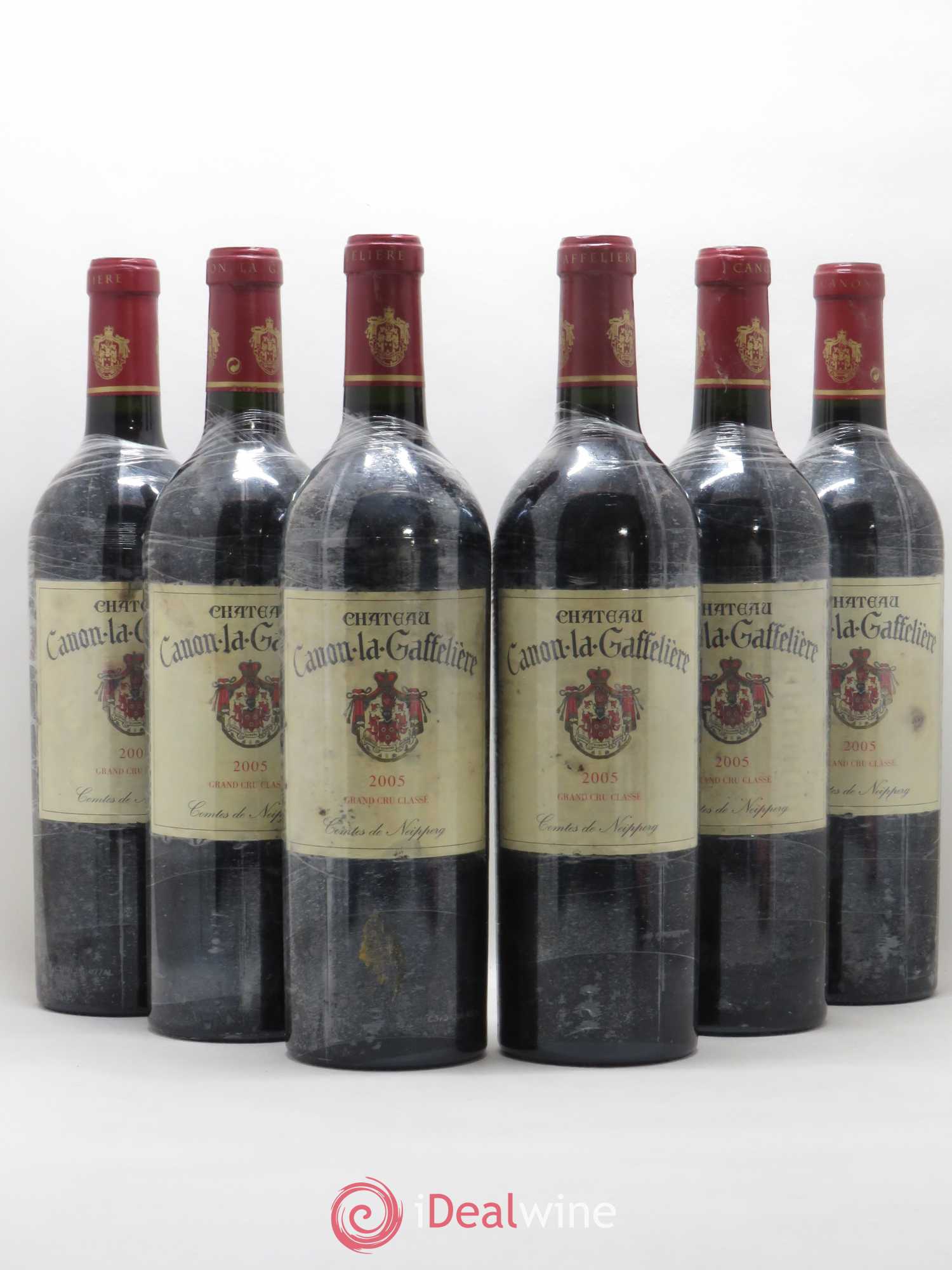 Château Canon la Gaffelière 1er Grand Cru Classé B 2005 - Lot de 6 bouteilles - 0