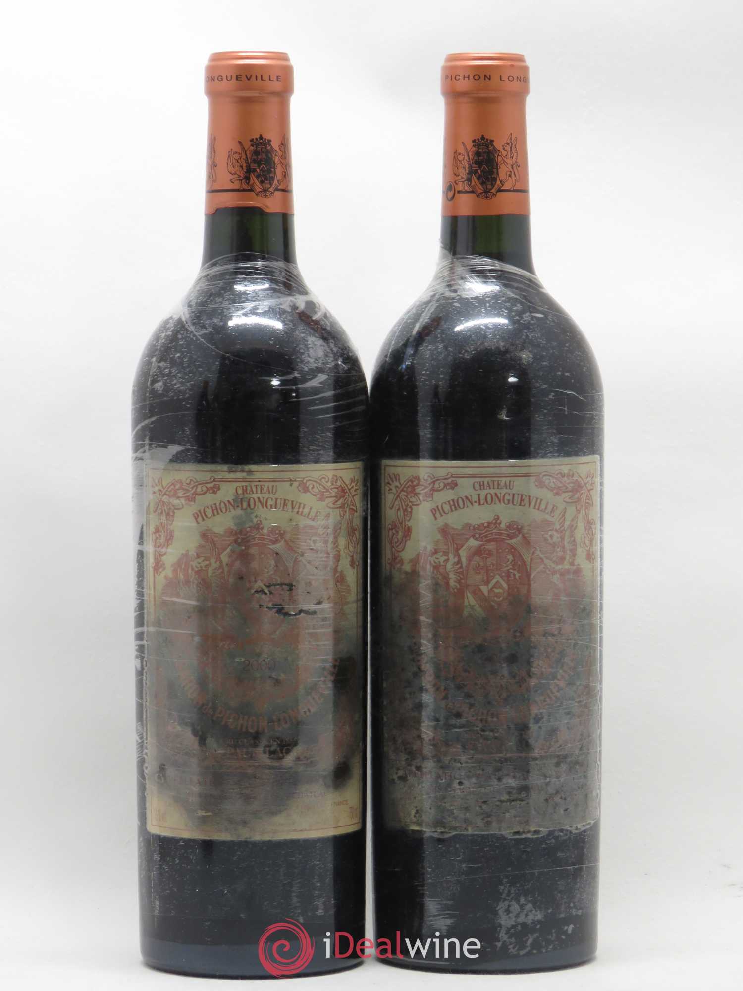 Pichon Longueville Baron 2ème Grand Cru Classé 2000 - Lot de 2 bouteilles - 0