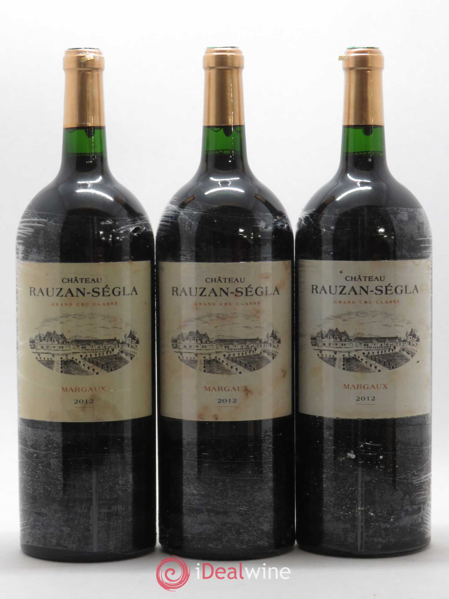 Château Rauzan Ségla Grand Cru Classé 2012 - Lot de 3 magnums - 0