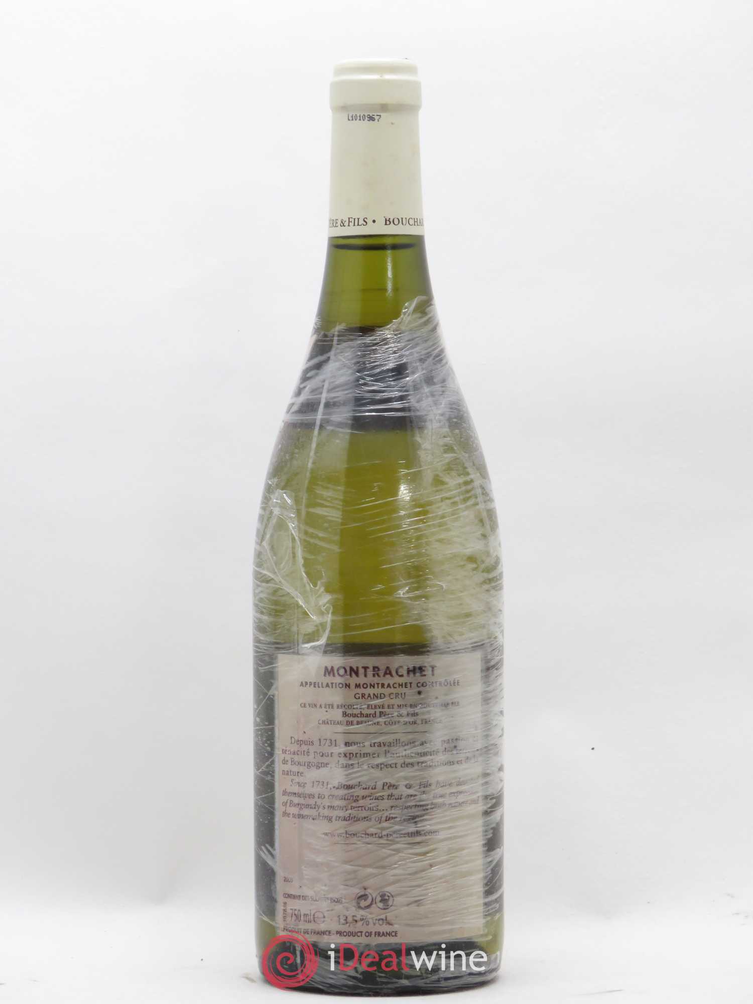 Montrachet Grand Cru Bouchard Père & Fils 2008 - Lot de 1 bouteille - 1