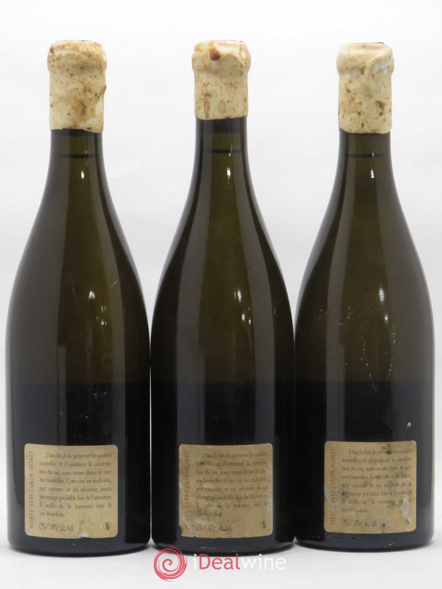Meursault 1er Cru Les Perrières Pierre-Yves Colin Morey 2009 - Lot de 3 bouteilles - 1