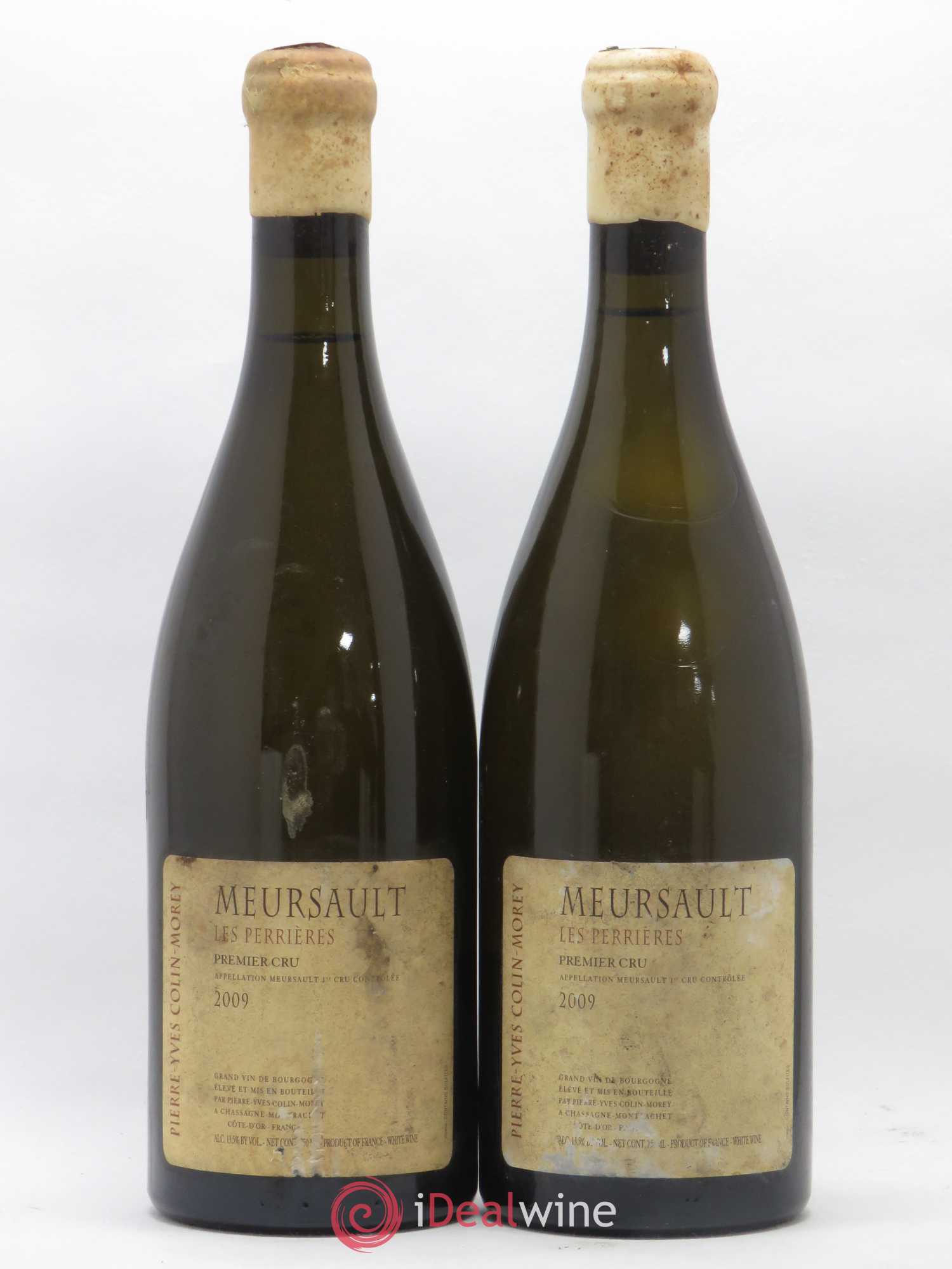 Meursault 1er Cru Les Perrières Pierre-Yves Colin Morey 2009 - Lot de 2 bouteilles - 0