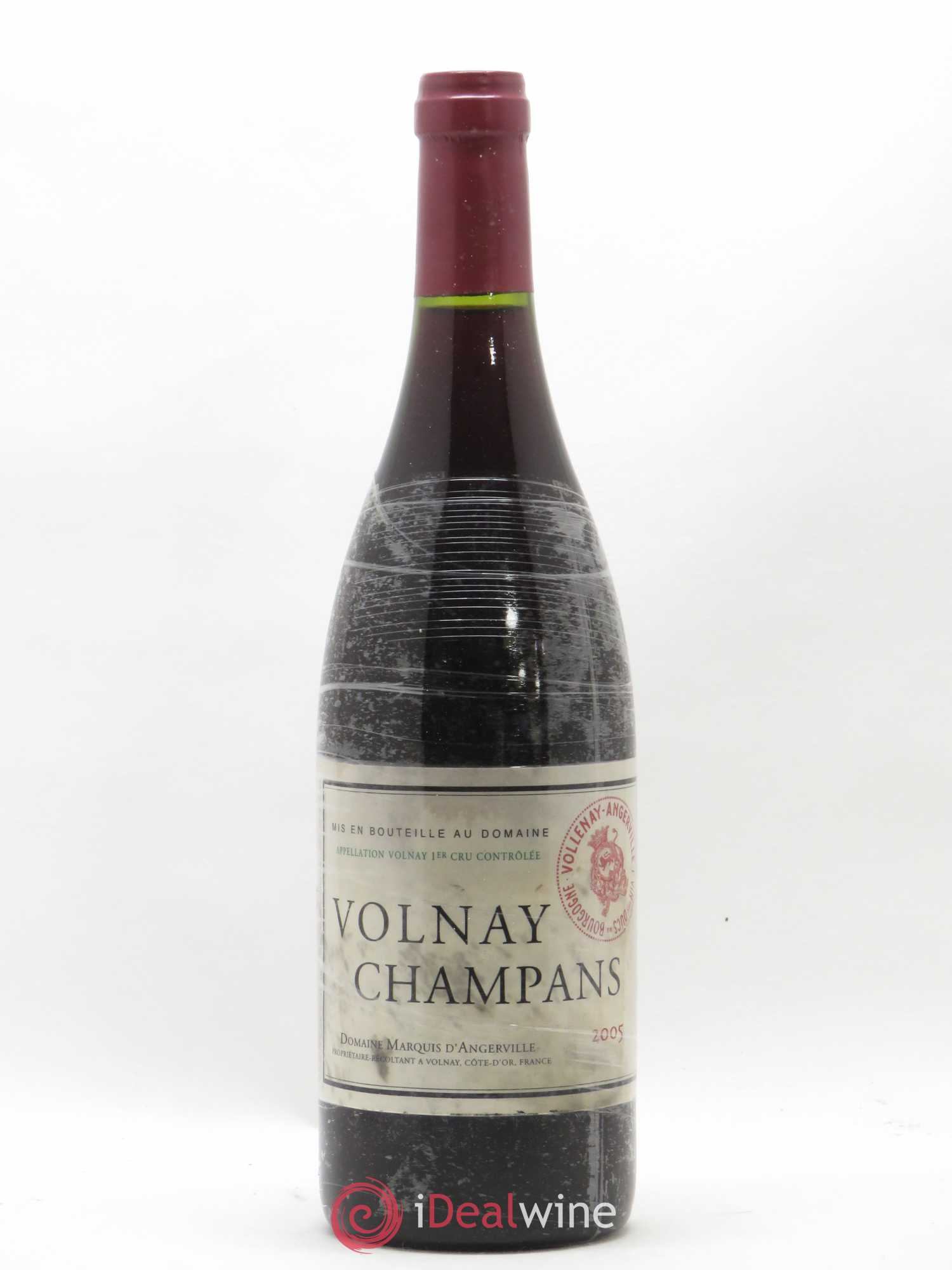 Volnay 1er Cru Champans Marquis d'Angerville (Domaine) 2005 - Lot de 1 bouteille - 0
