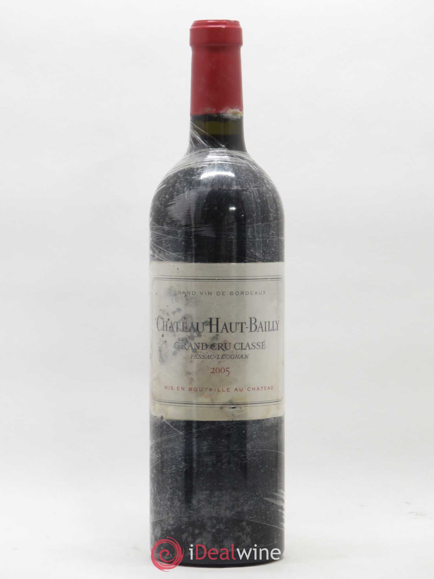 Château Haut-Bailly Cru Classé de Graves 2005 - Lot de 1 bouteille - 0