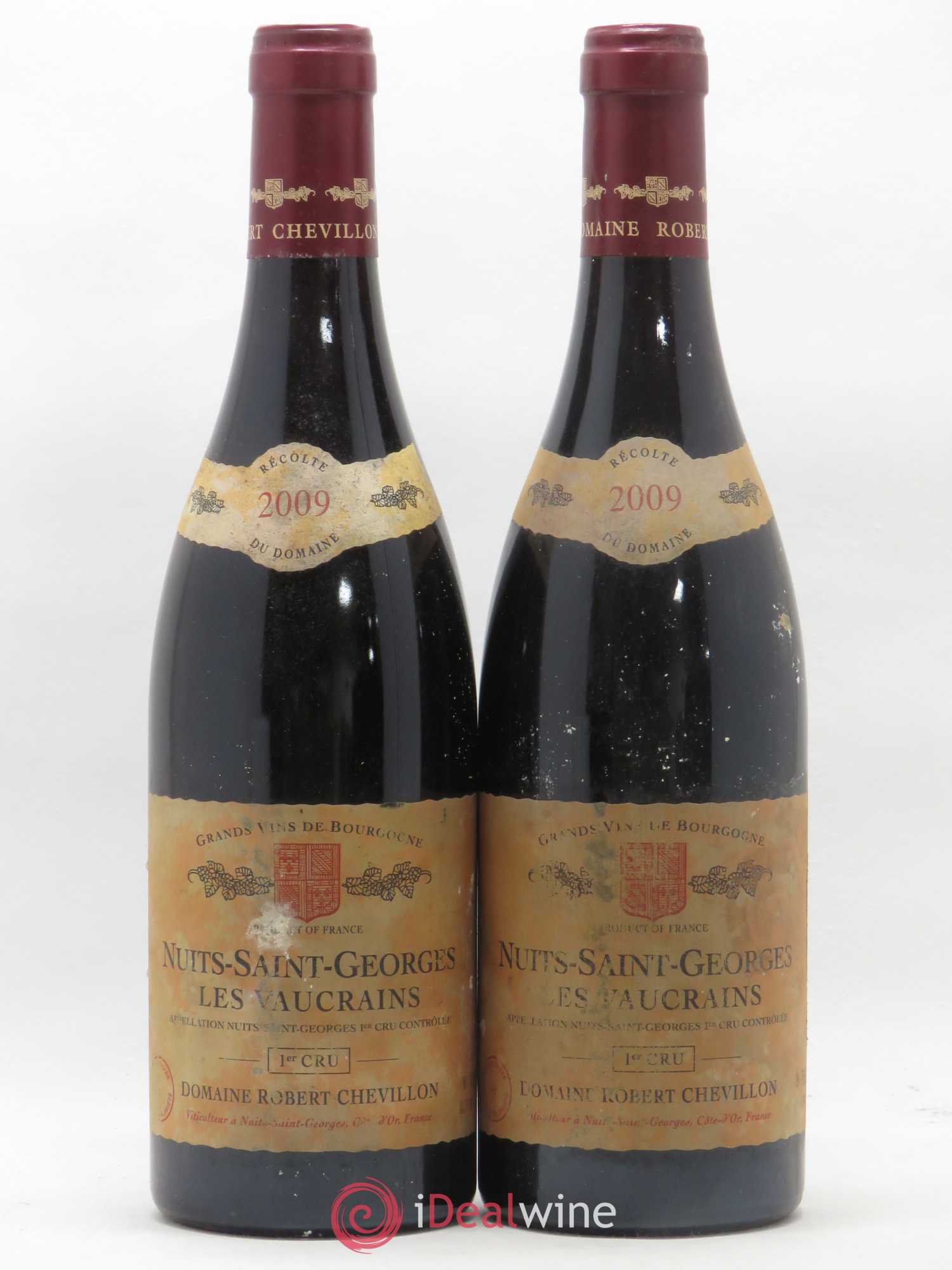 Nuits-Saint-Georges 1er Cru Les Vaucrains Robert Chevillon 2009 - Lot de 2 bouteilles - 0