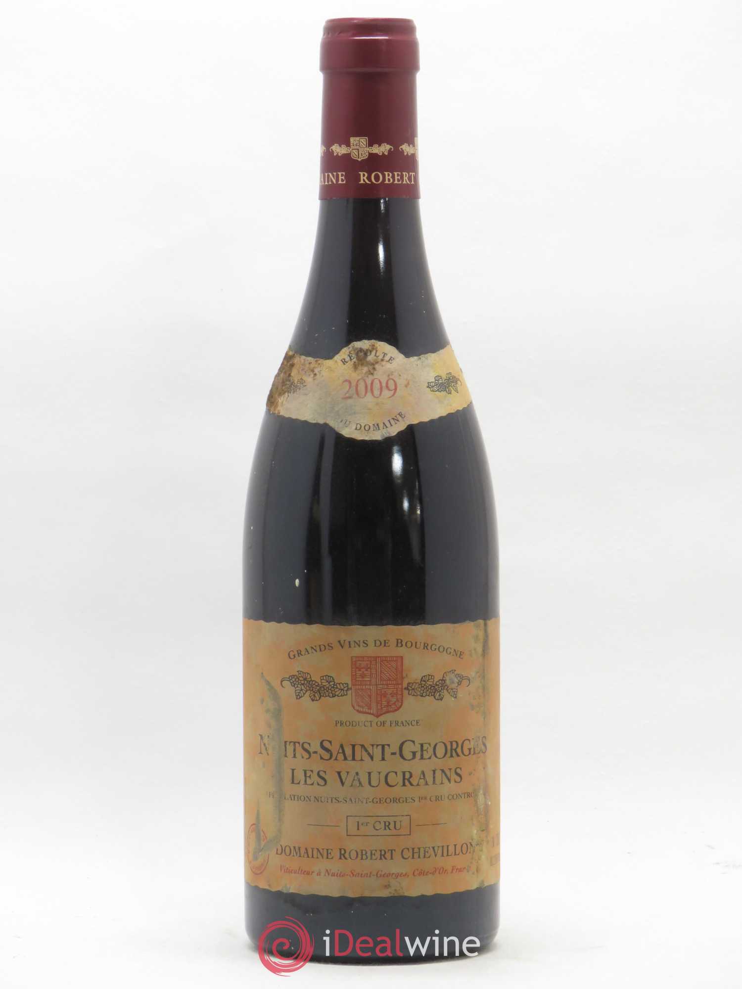 Nuits-Saint-Georges 1er Cru Les Vaucrains Robert Chevillon 2009 - Lot de 1 bouteille - 0