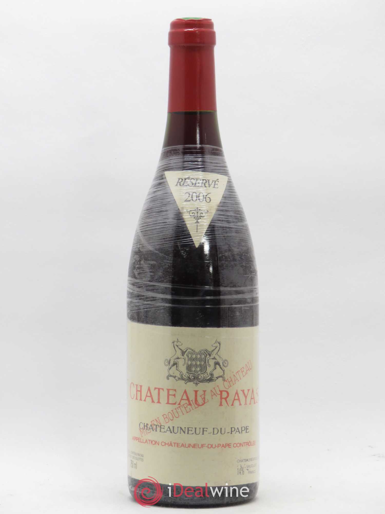 Châteauneuf-du-Pape Château Rayas Emmanuel Reynaud 2006 - Lot de 1 bouteille - 0