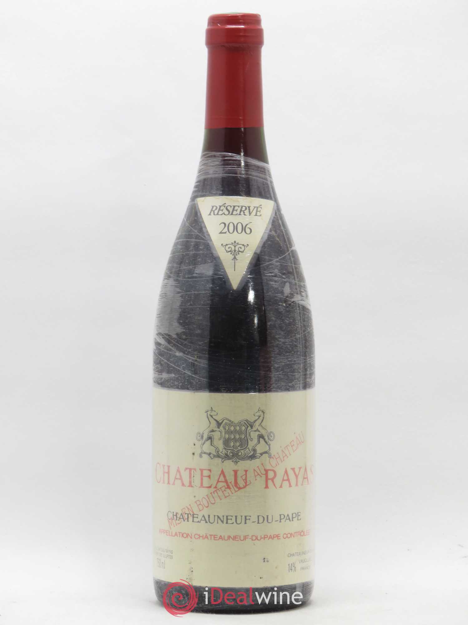 Châteauneuf-du-Pape Château Rayas Emmanuel Reynaud 2006 - Lot de 1 bouteille - 0