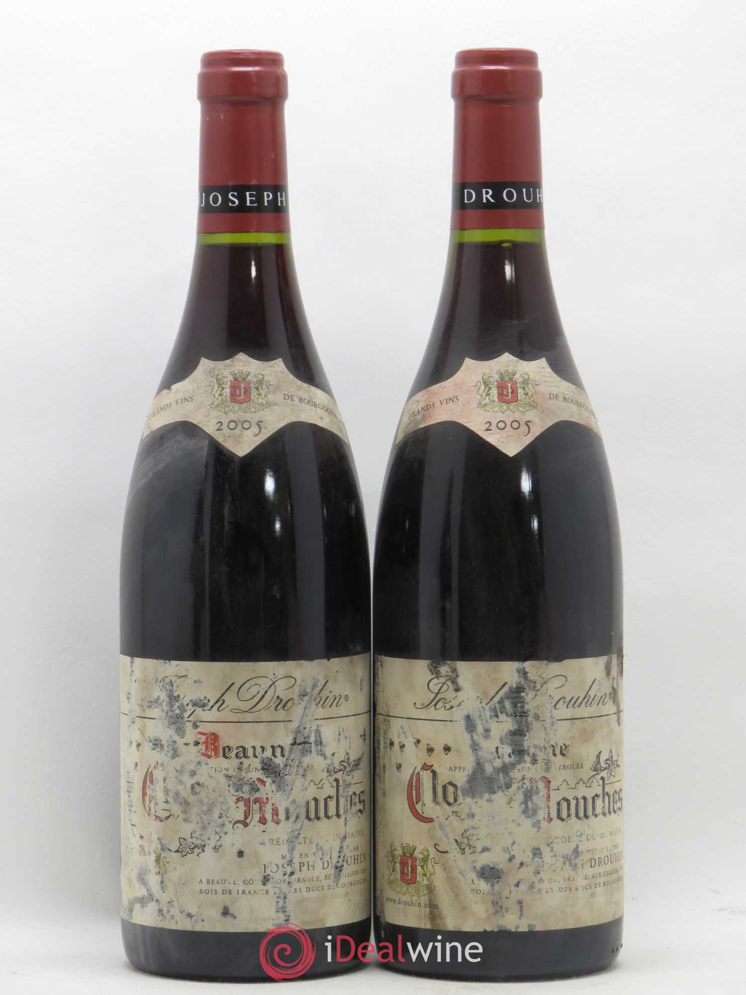 Beaune 1er Cru Clos des Mouches Joseph Drouhin 2005 - Lot de 2 bouteilles - 0