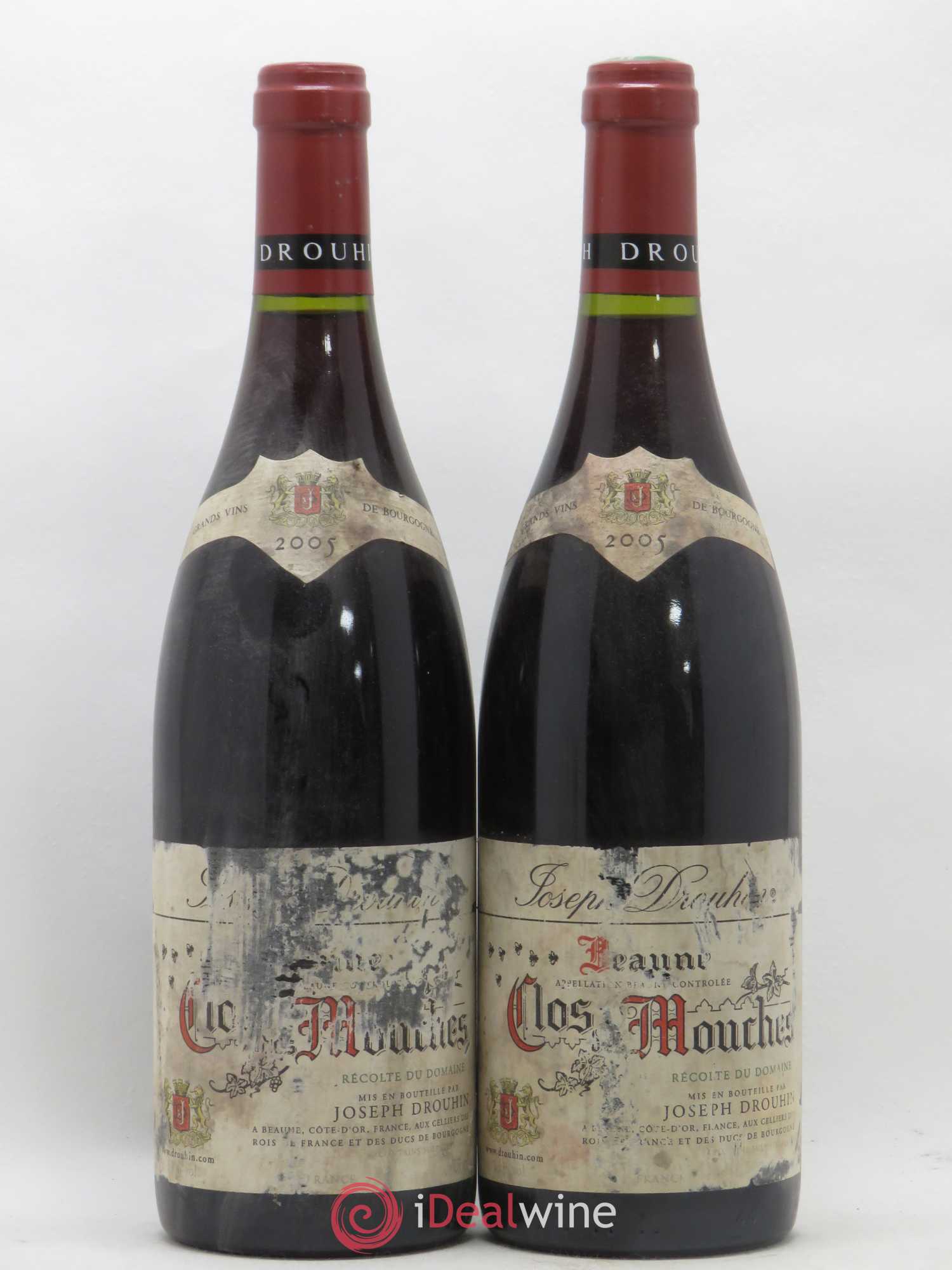 Beaune 1er Cru Clos des Mouches Joseph Drouhin 2005 - Lot de 2 bouteilles - 0