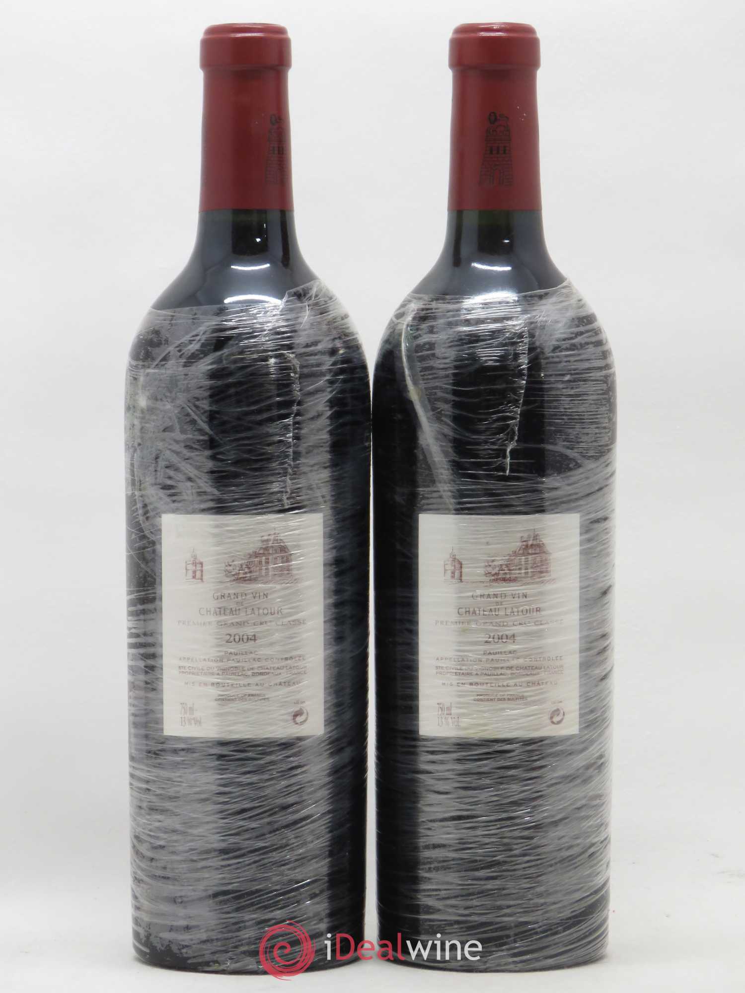 Château Latour 1er Grand Cru Classé 2004 - Lot de 2 bouteilles - 1