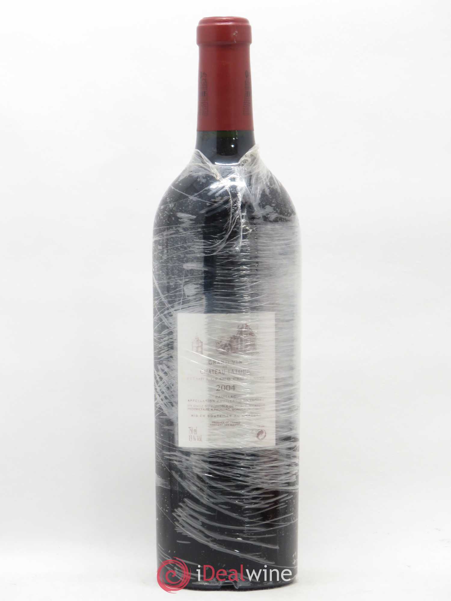 Château Latour 1er Grand Cru Classé 2004 - Lot de 1 bouteille - 1