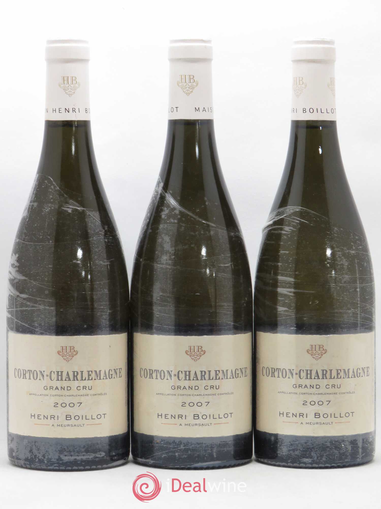 Corton-Charlemagne Grand Cru Henri Boillot (Domaine) 2007 - Lot de 3 bouteilles - 0