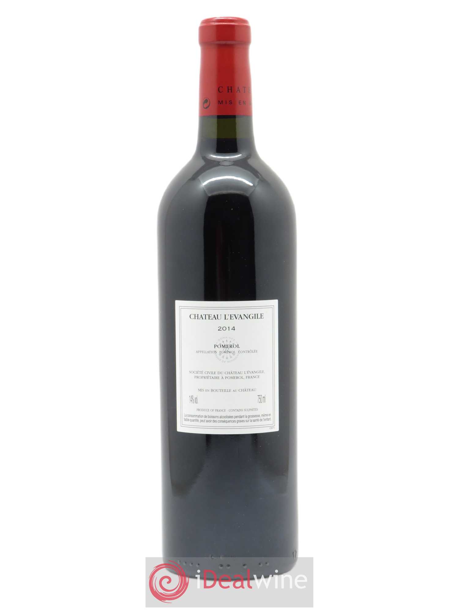 Château l' Évangile 2014 - Lot de 1 bouteille - 1