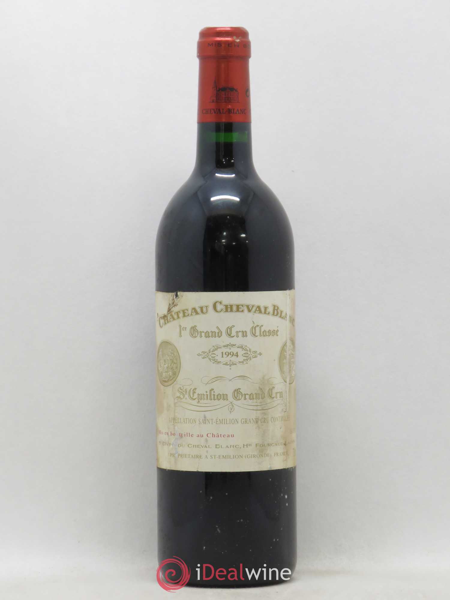 Château Cheval Blanc 1er Grand Cru Classé A 1994 - Lot de 1 bouteille - 0