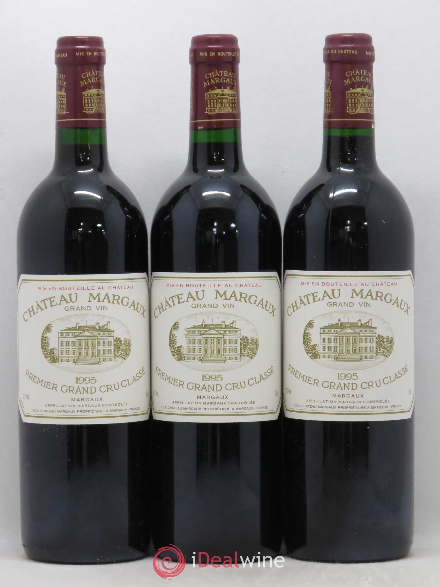 Château Margaux 1er Grand Cru Classé 1995 - Lot de 12 bouteilles - 4