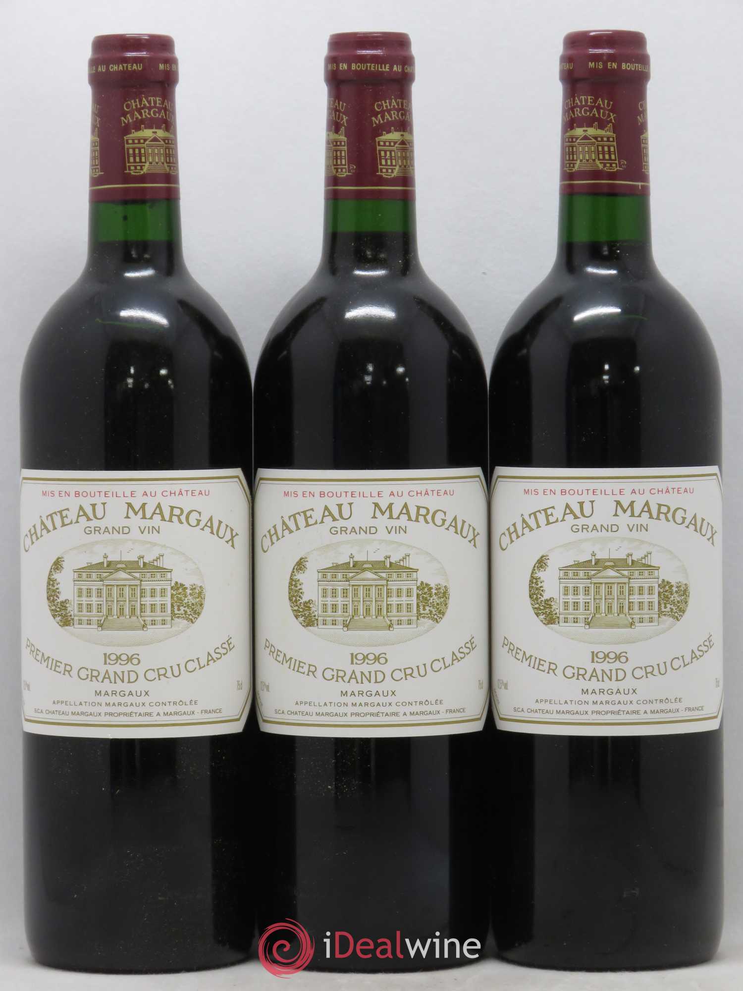 Château Margaux 1er Grand Cru Classé 1996 - Lot de 12 bouteilles - 2