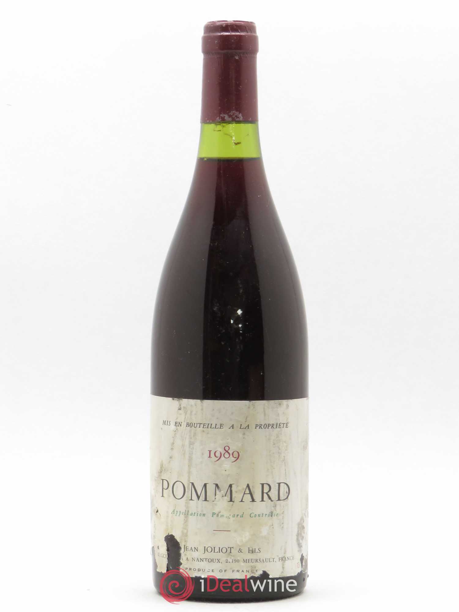 Pommard J. Joliot 1989 - Posten von 1 Flasche - 0