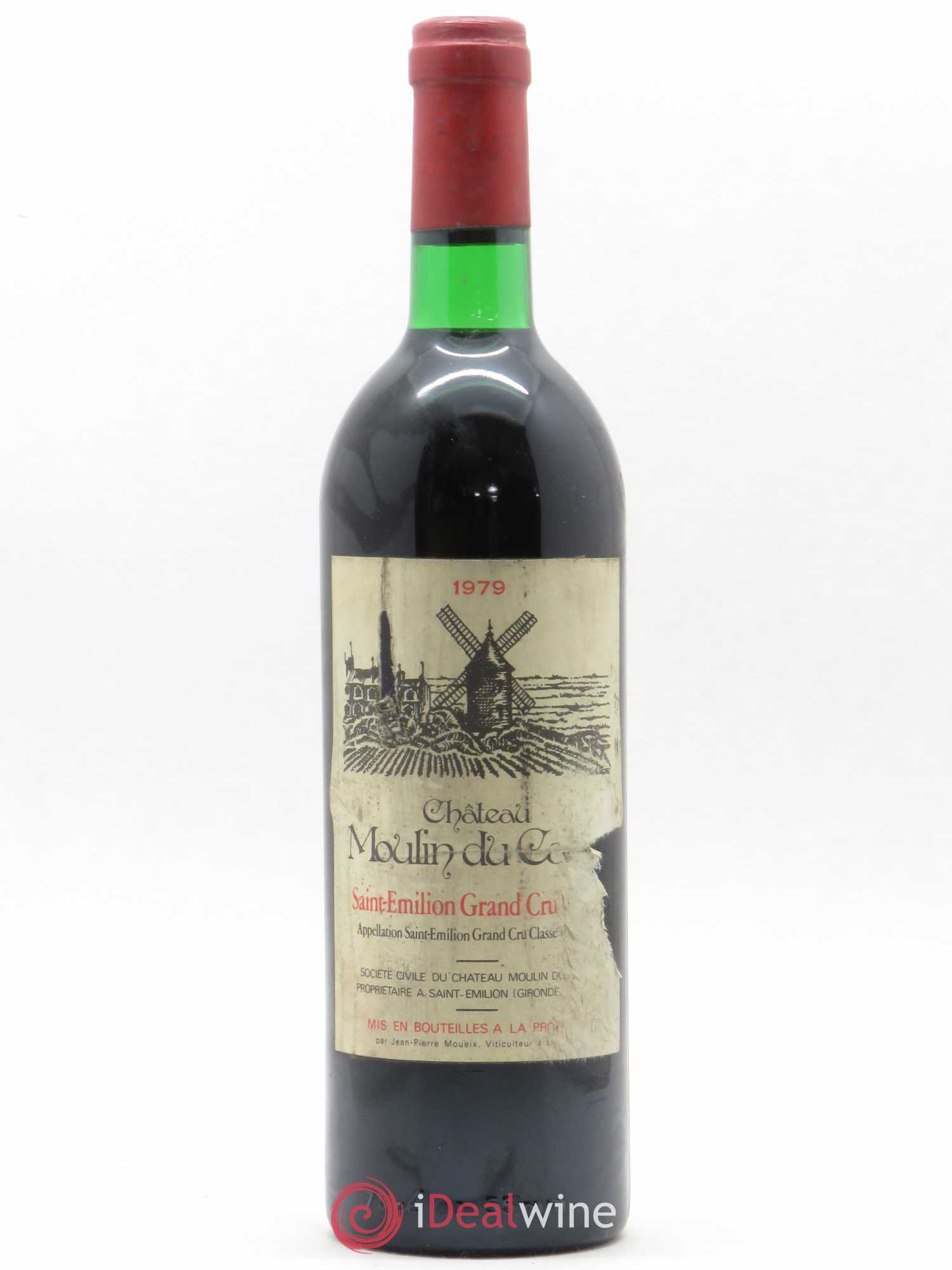 Château Moulin du Cadet Grand Cru Classé 1979 - Lot de 1 bouteille - 0