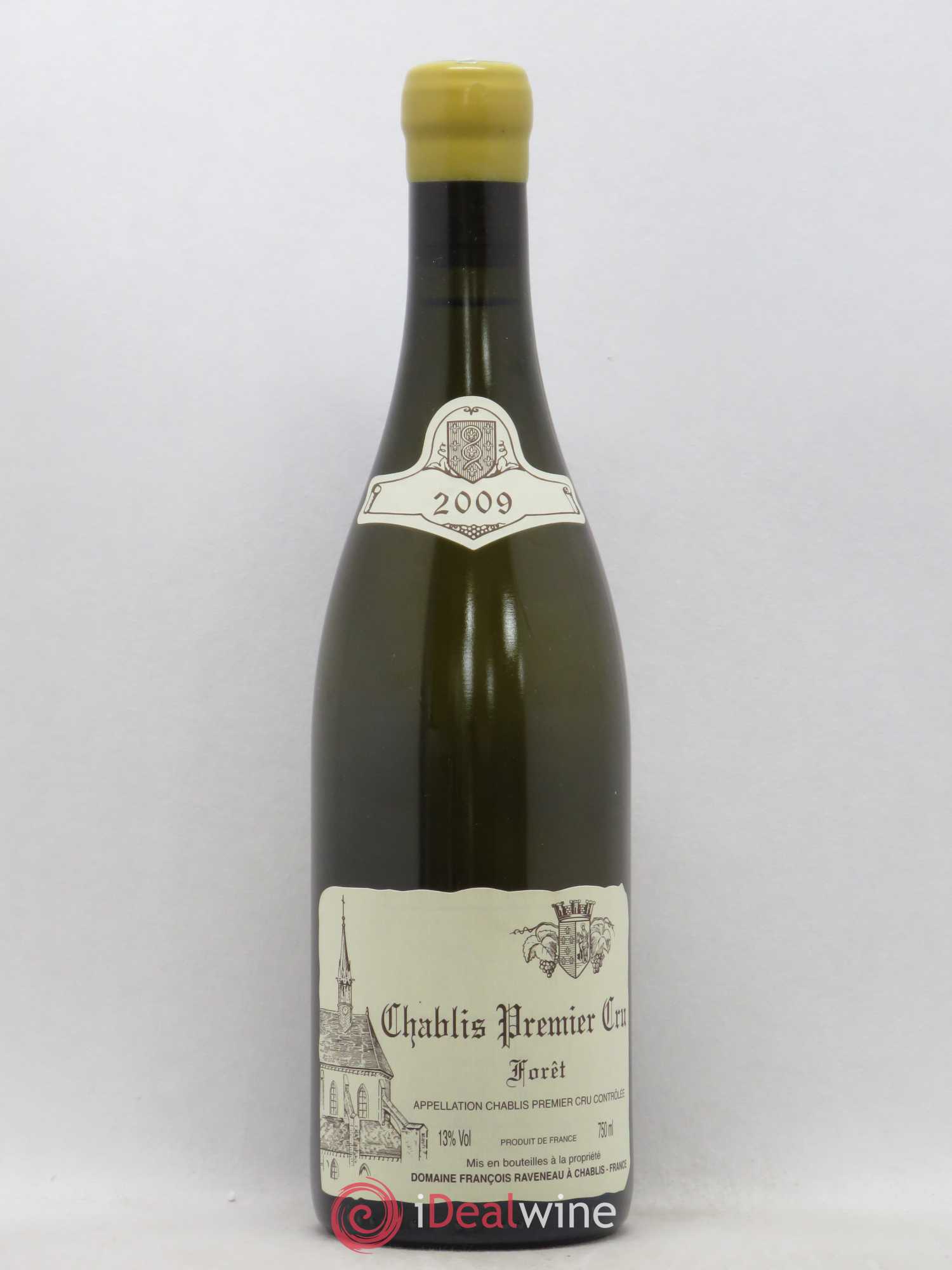 Chablis 1er Cru Forêt Raveneau (Domaine) 2009 - Lot de 1 bouteille - 0
