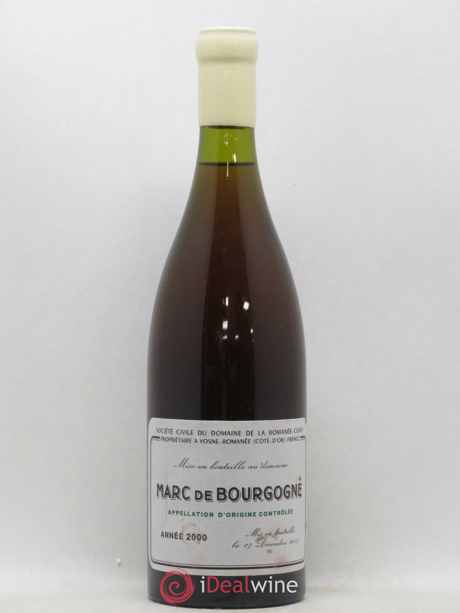 Marc de Bourgogne Domaine de la Romanée-Conti 2000 - Posten von 1 Flasche - 0