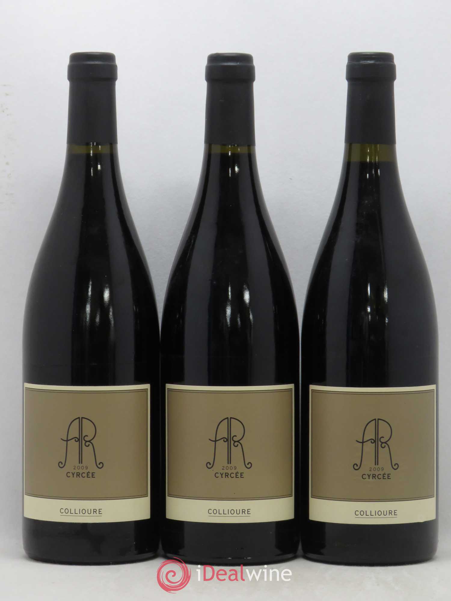 Collioure Cyrcée Abbé Rous 2009 - Lot de 3 bouteilles - 0