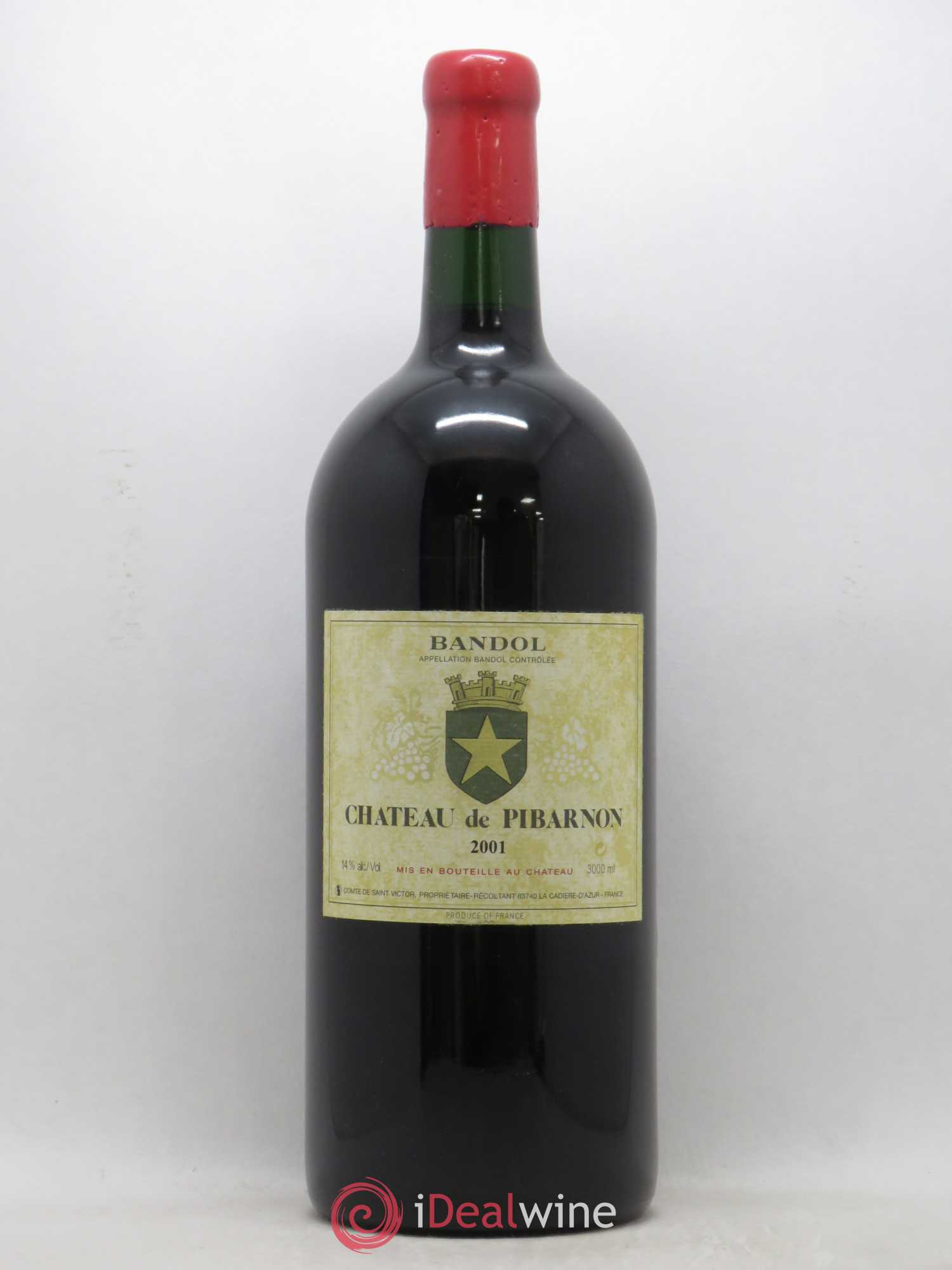 Bandol Château de Pibarnon Comte de Saint-Victor 2001 - Lot de 1 double magnum - 0