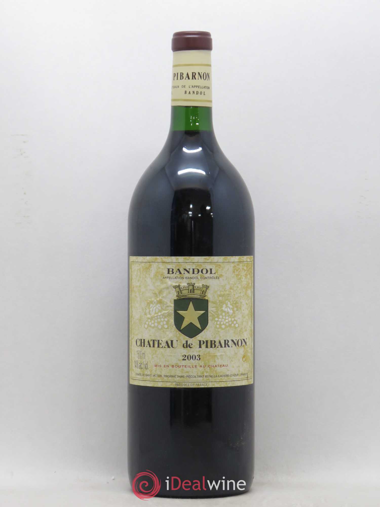 Bandol Château de Pibarnon Comte de Saint-Victor 2003 - Lot de 1 magnum - 0