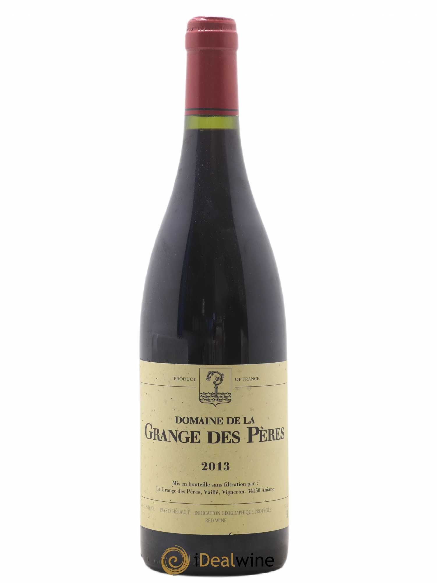 Pays d'Hérault Grange des Pères Laurent Vaillé 2013 - Lot de 1 bouteille - 0