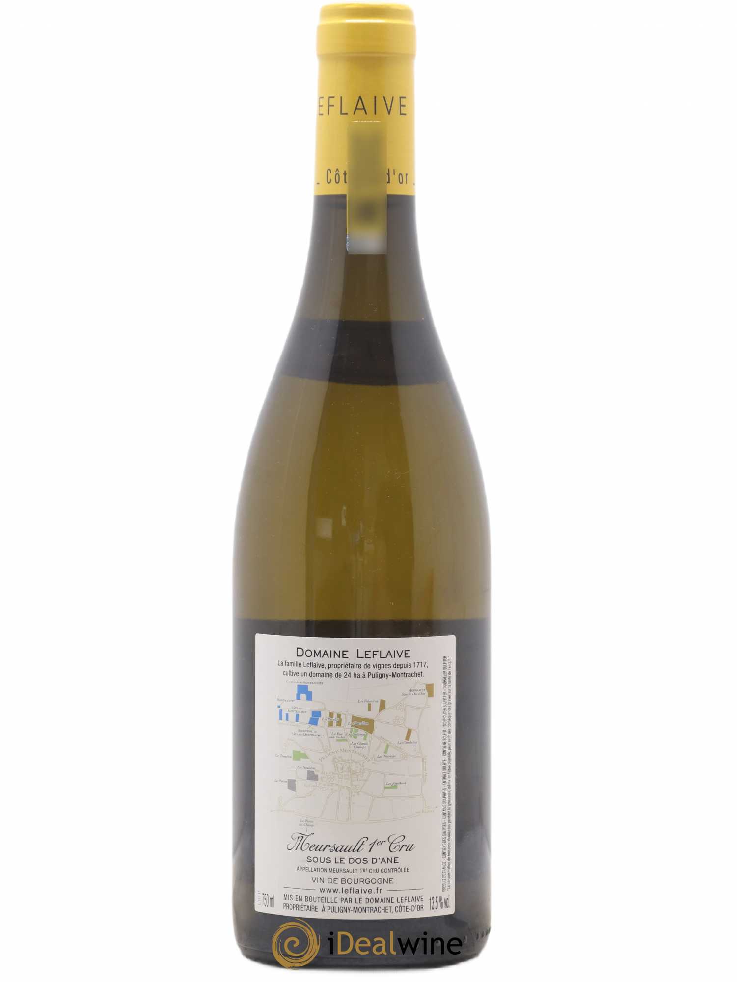 Meursault 1er Cru Sous le Dos d'Ane Leflaive (Domaine) 2017 - Posten von 1 Flasche - 1
