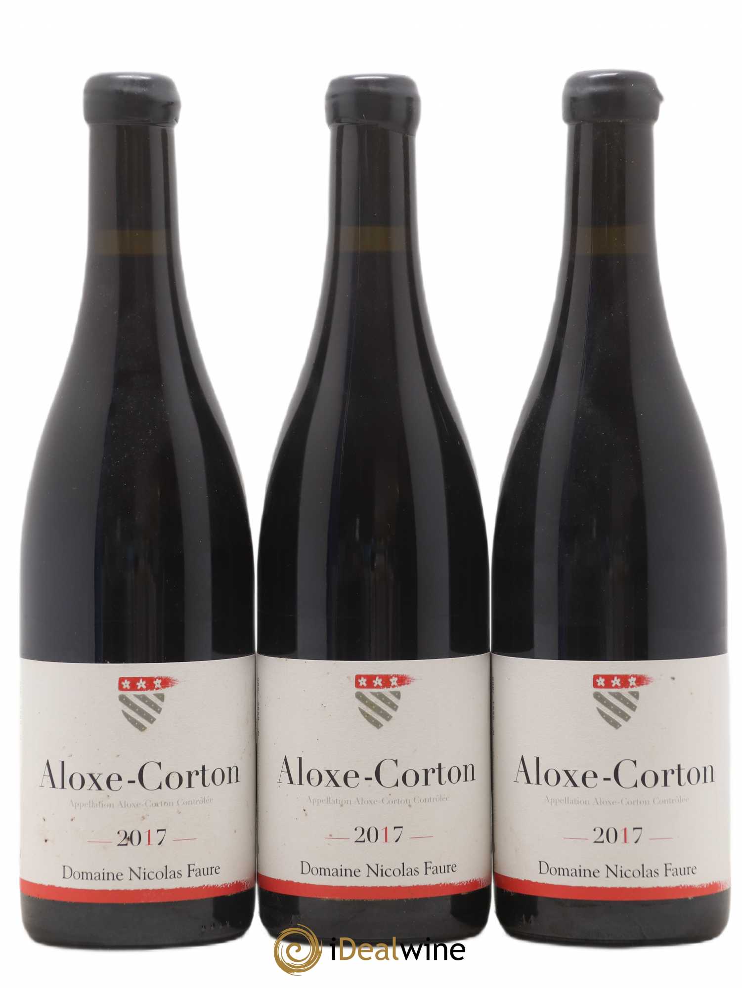 Aloxe-Corton Nicolas Faure 2017 - Lot of 3 bottles - 0