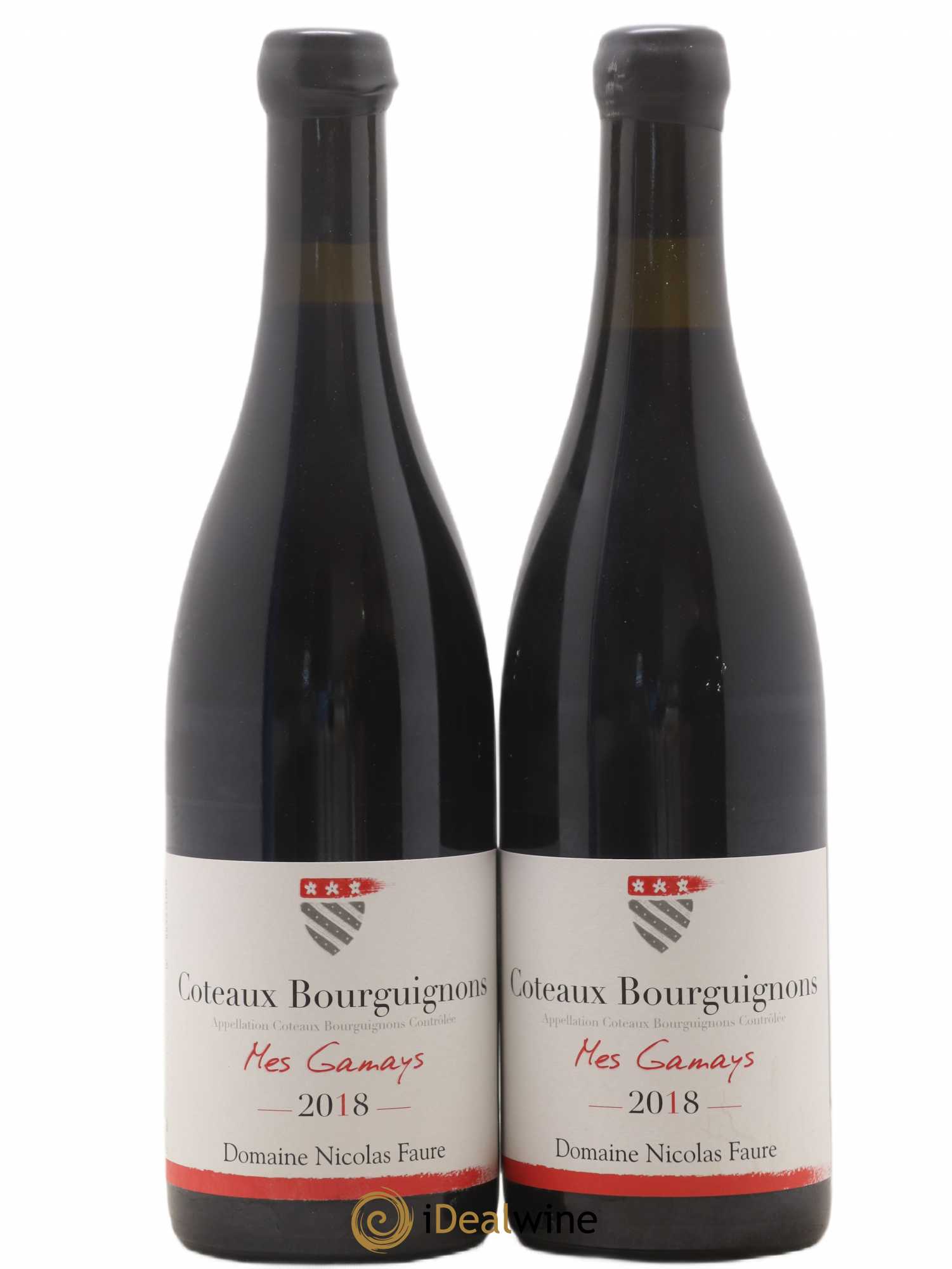 Coteaux Bourguignons Mes Gamays Nicolas Faure 2018 - Lot de 2 bouteilles - 0