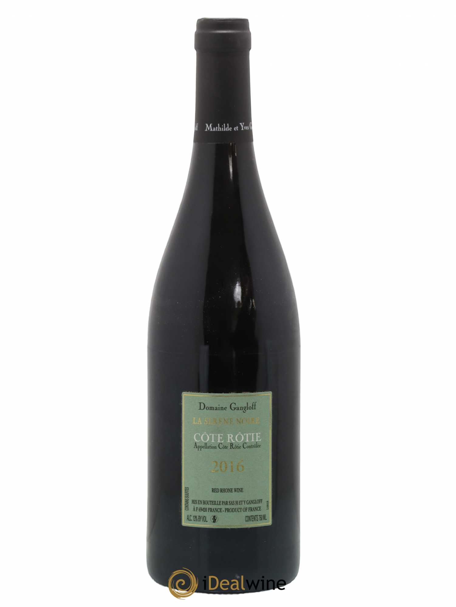 Côte-Rôtie La Sereine Noire Gangloff (Domaine) 2016 - Lot de 1 bouteille - 1
