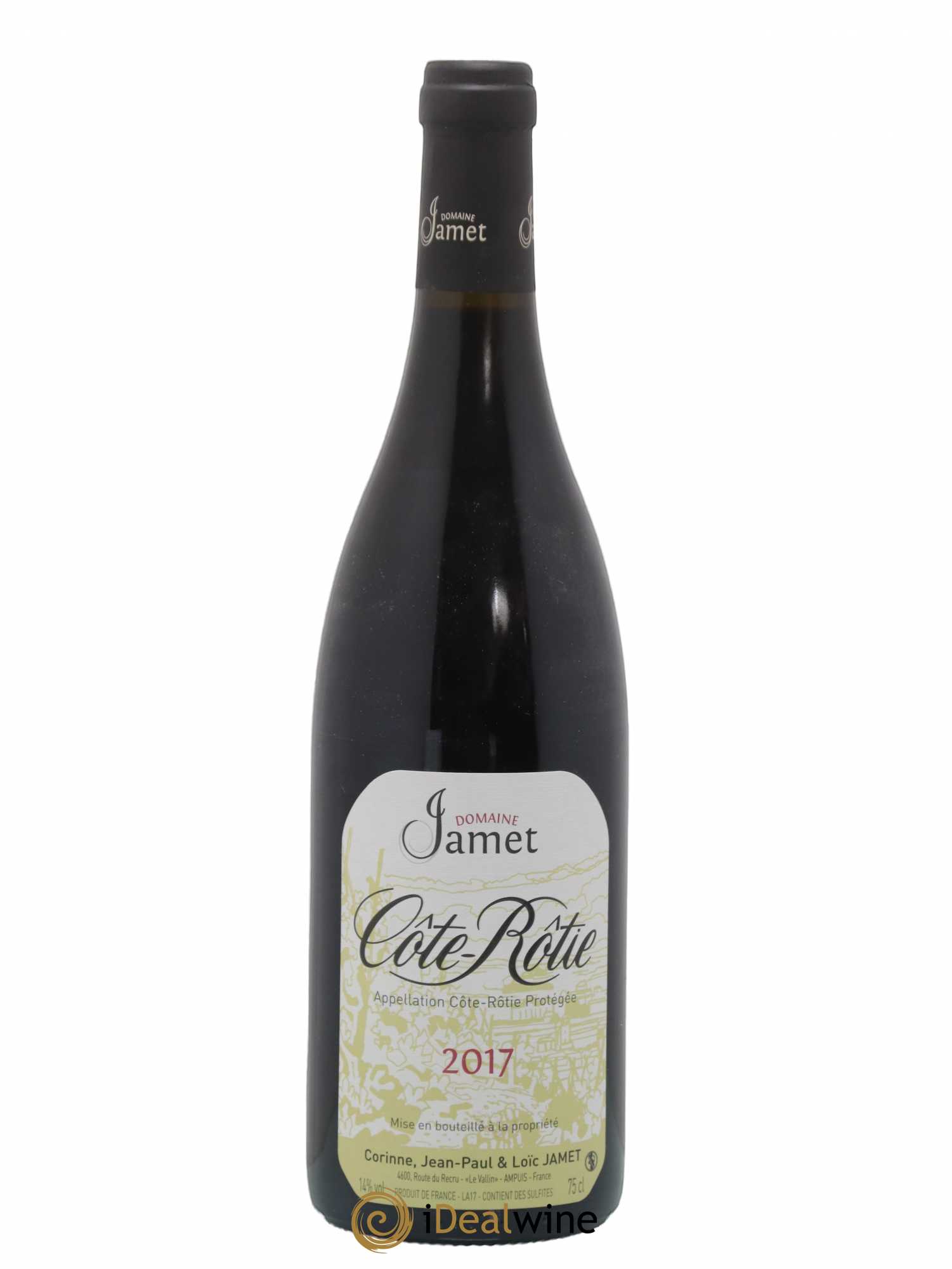 Côte-Rôtie Jamet (Domaine) 2017 - Lot de 1 bouteille - 0