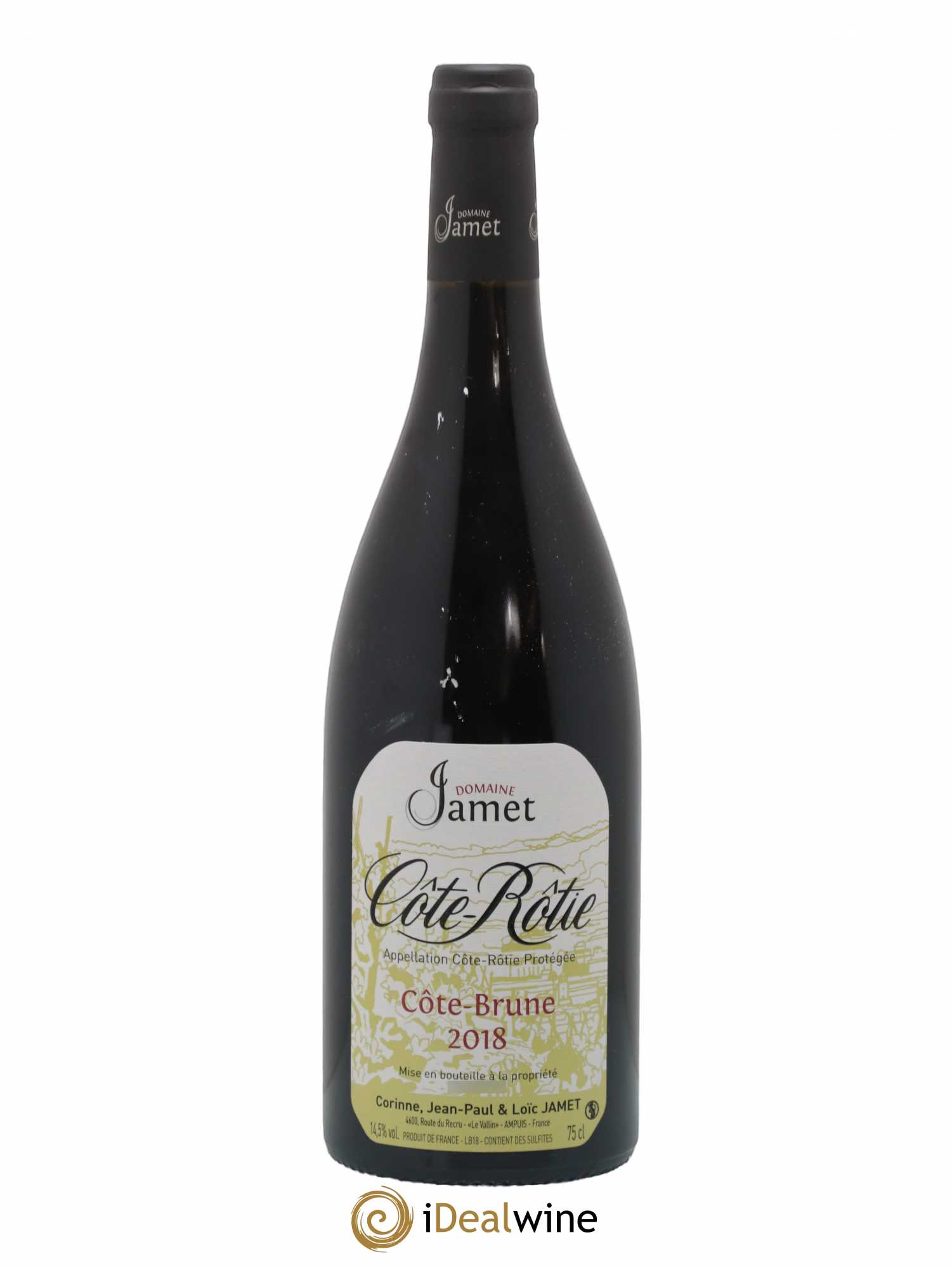 Côte-Rôtie Côte Brune Jamet (Domaine) 2018 - Lot de 1 bouteille - 0