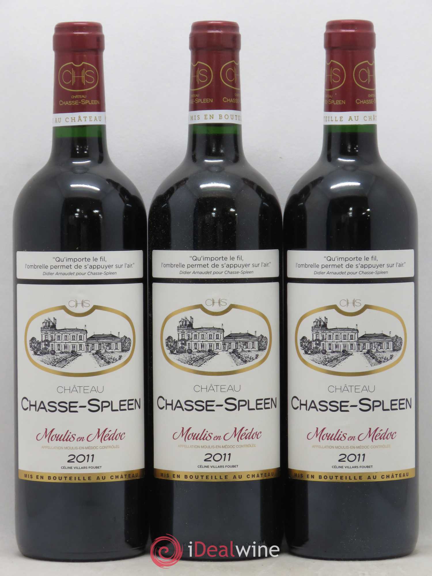 Château Chasse Spleen 2011 - Lot de 12 bouteilles - 3