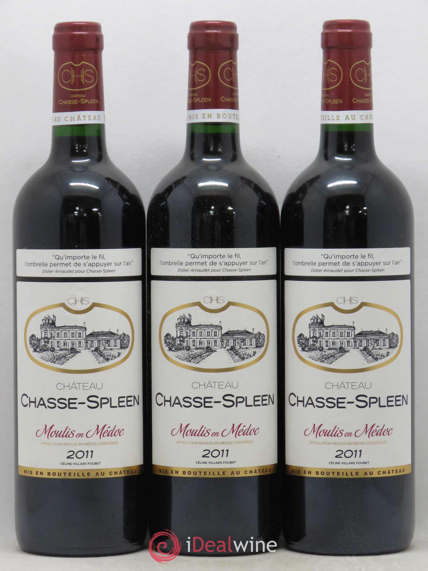 Château Chasse Spleen 2011 - Lot de 12 bouteilles - 4