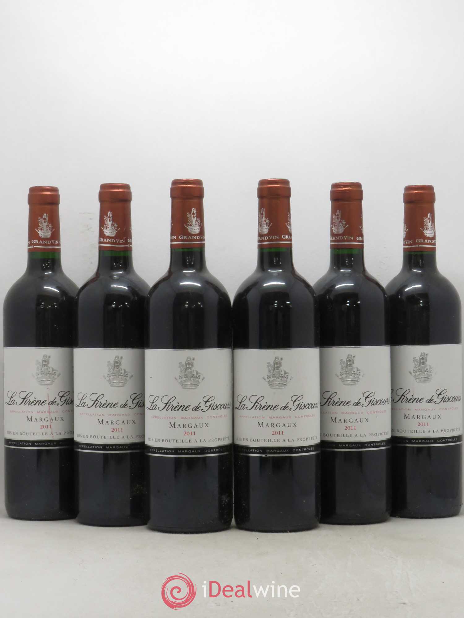 La Sirène de Giscours 2011 - Lot de 6 bouteilles - 0