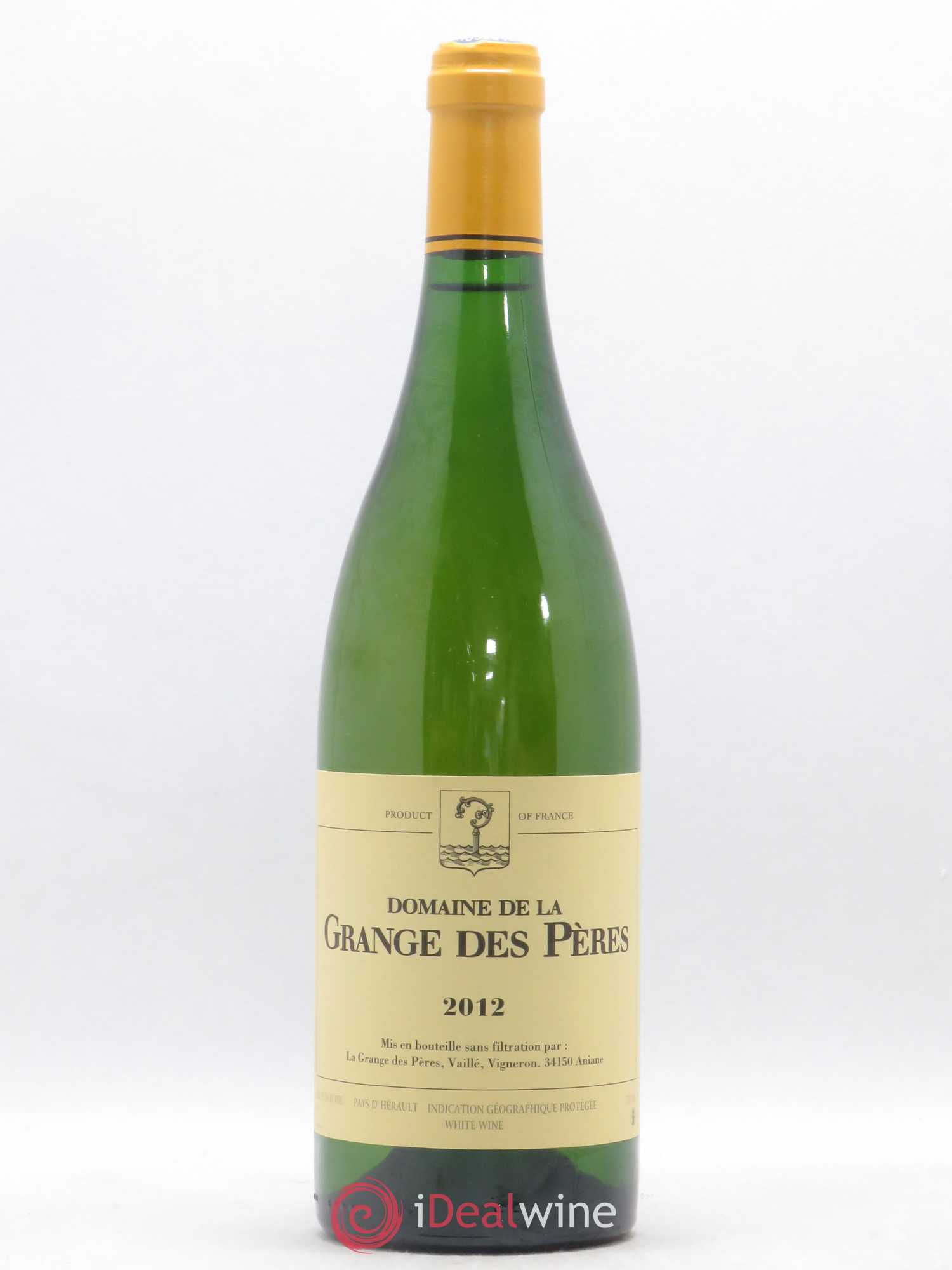Pays d'Hérault Grange des Pères Laurent Vaillé 2012 - Lot de 1 bouteille - 0