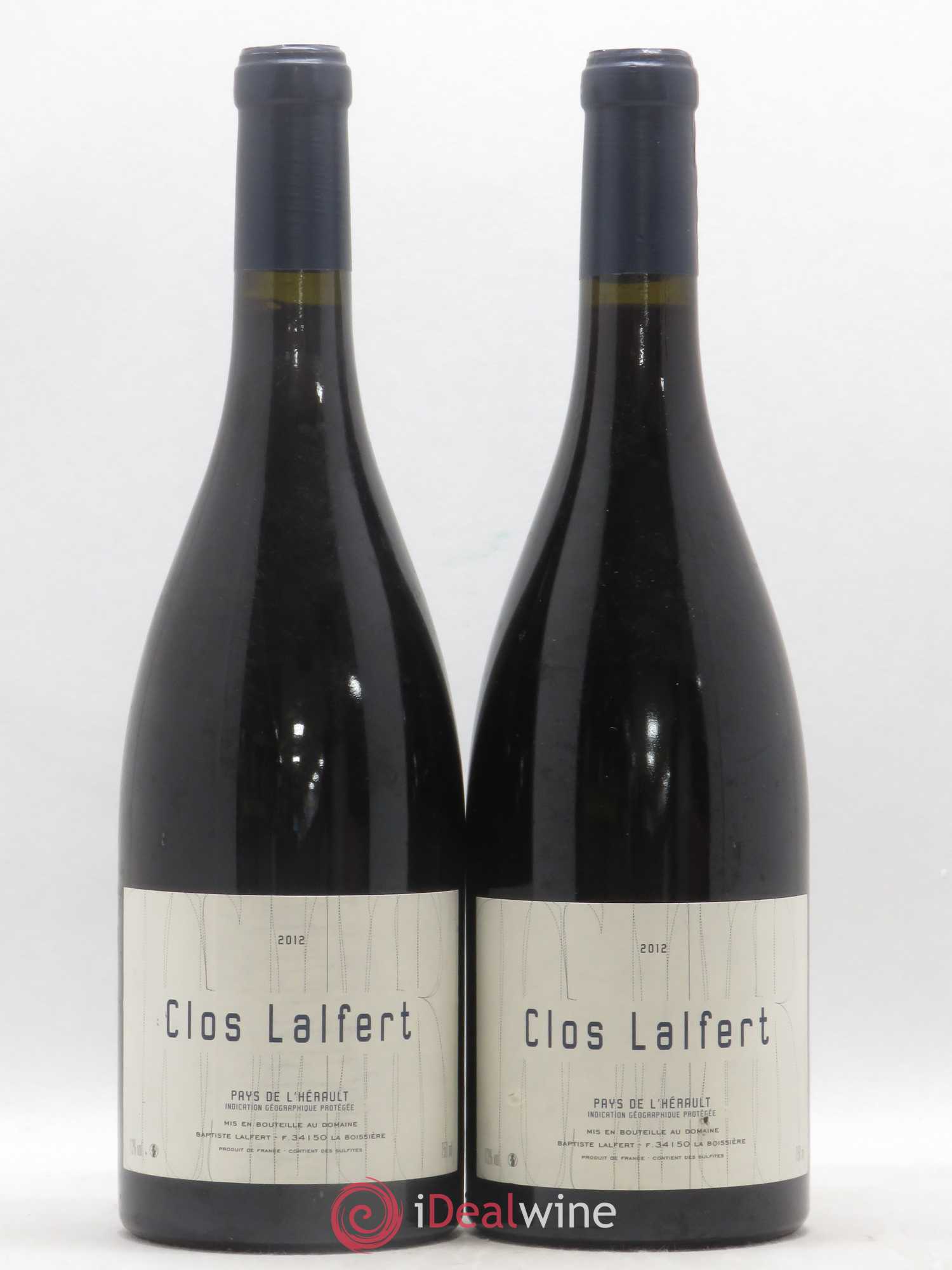 Vin de France Clos Lalfert - Baptiste Lalfert 2012 - Lot de 2 bouteilles - 0