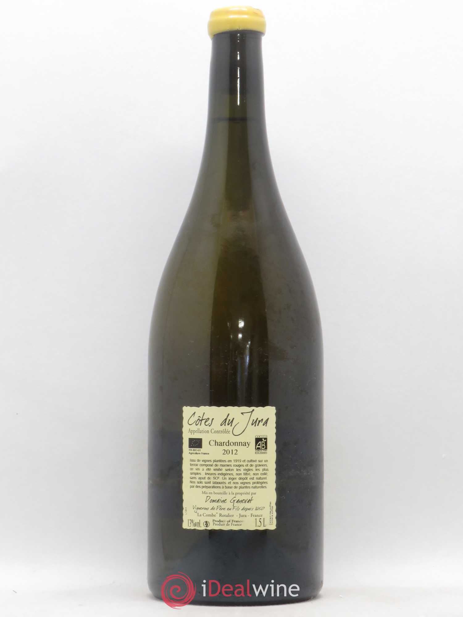Côtes du Jura Les Grands Teppes Vieilles Vignes Jean-François Ganevat (Domaine) 2012 - Lot de 1 magnum - 1