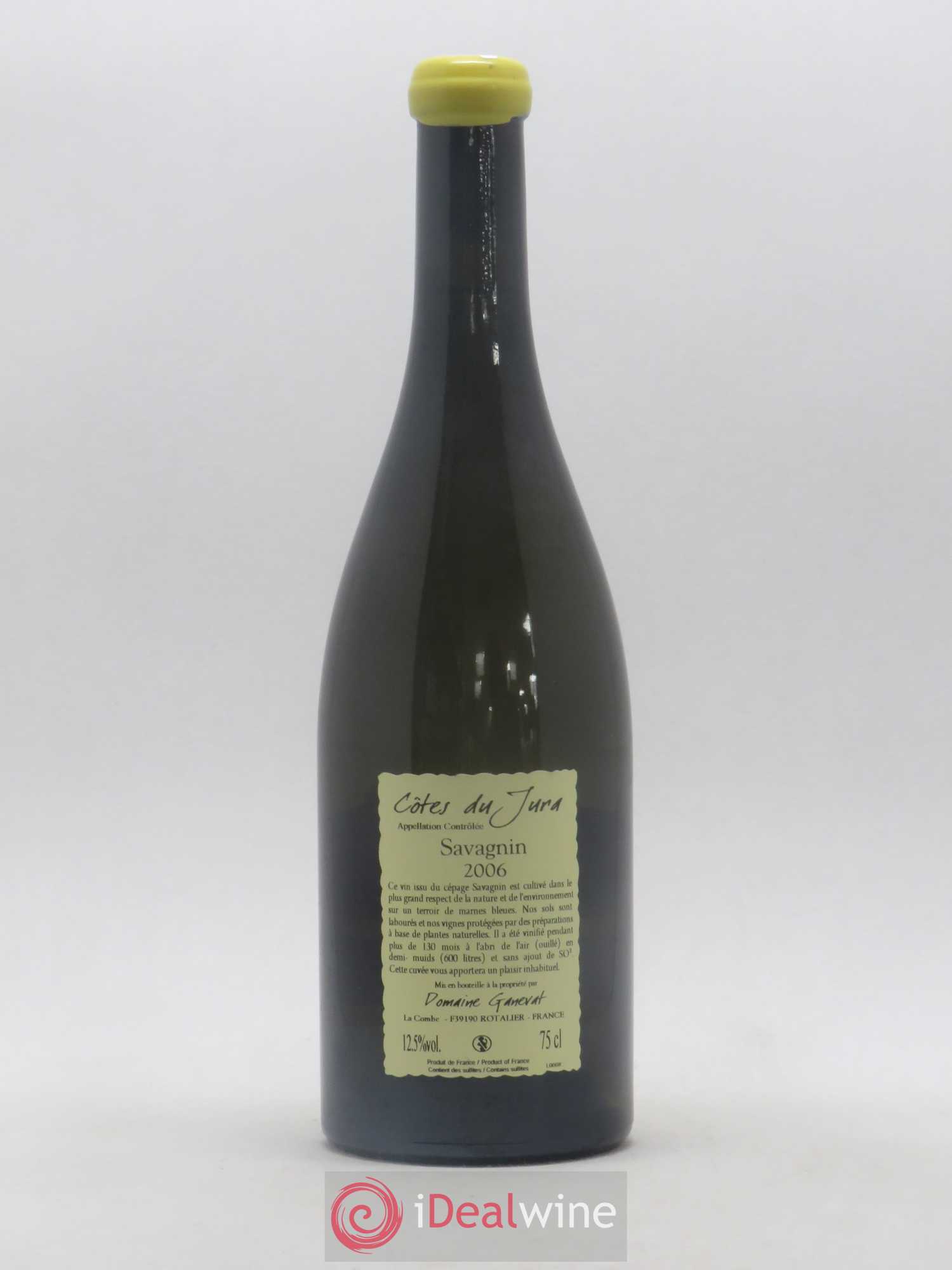 Côtes du Jura Les Vignes de mon Père Jean-François Ganevat (Domaine) 2006 - Lot de 1 bouteille - 1