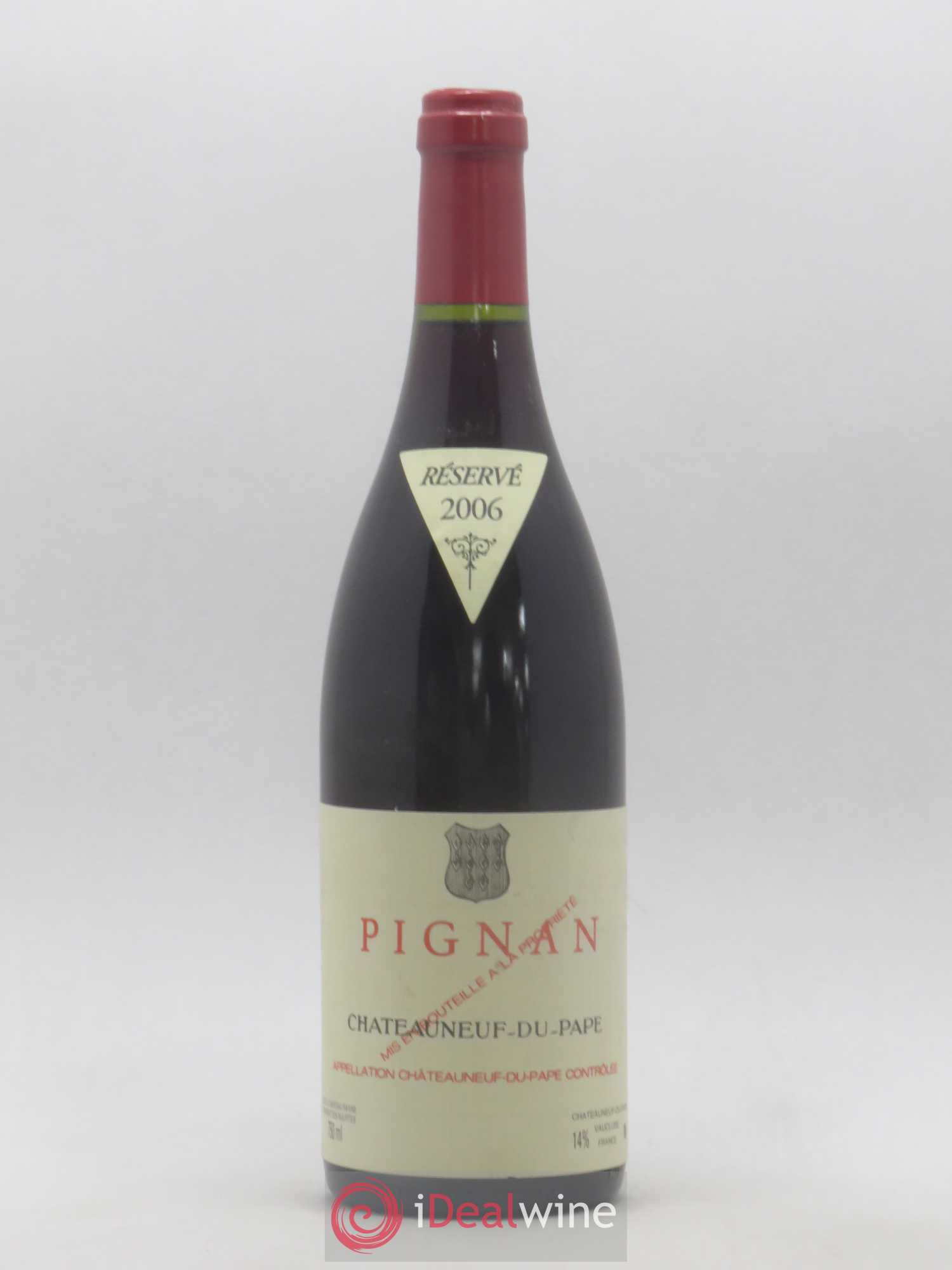 Châteauneuf-du-Pape Pignan Emmanuel Reynaud 2006 - Lot de 1 bouteille - 0