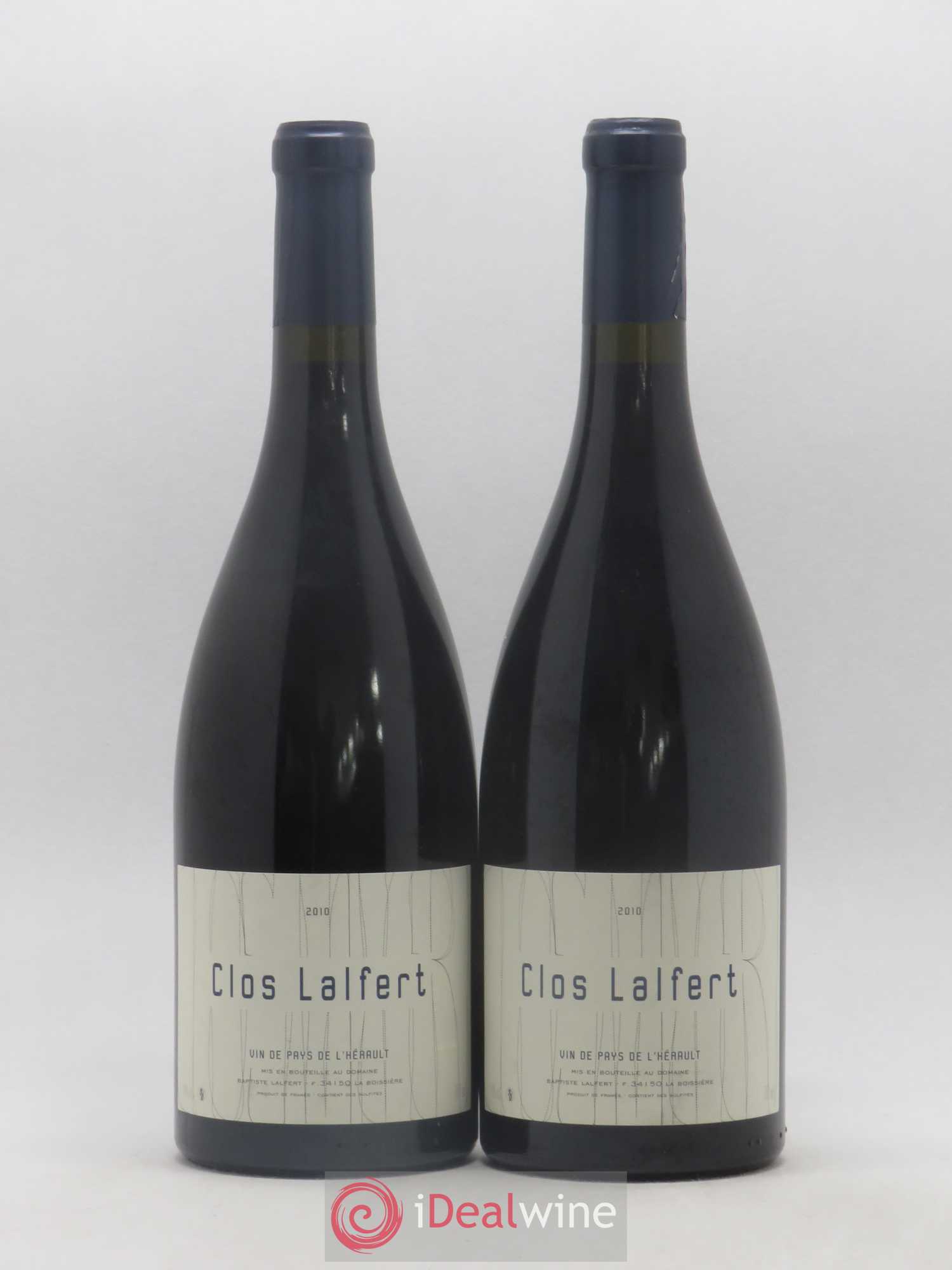 Pays d'Hérault Clos Lalfert 2010 - Lot de 2 bouteilles - 0