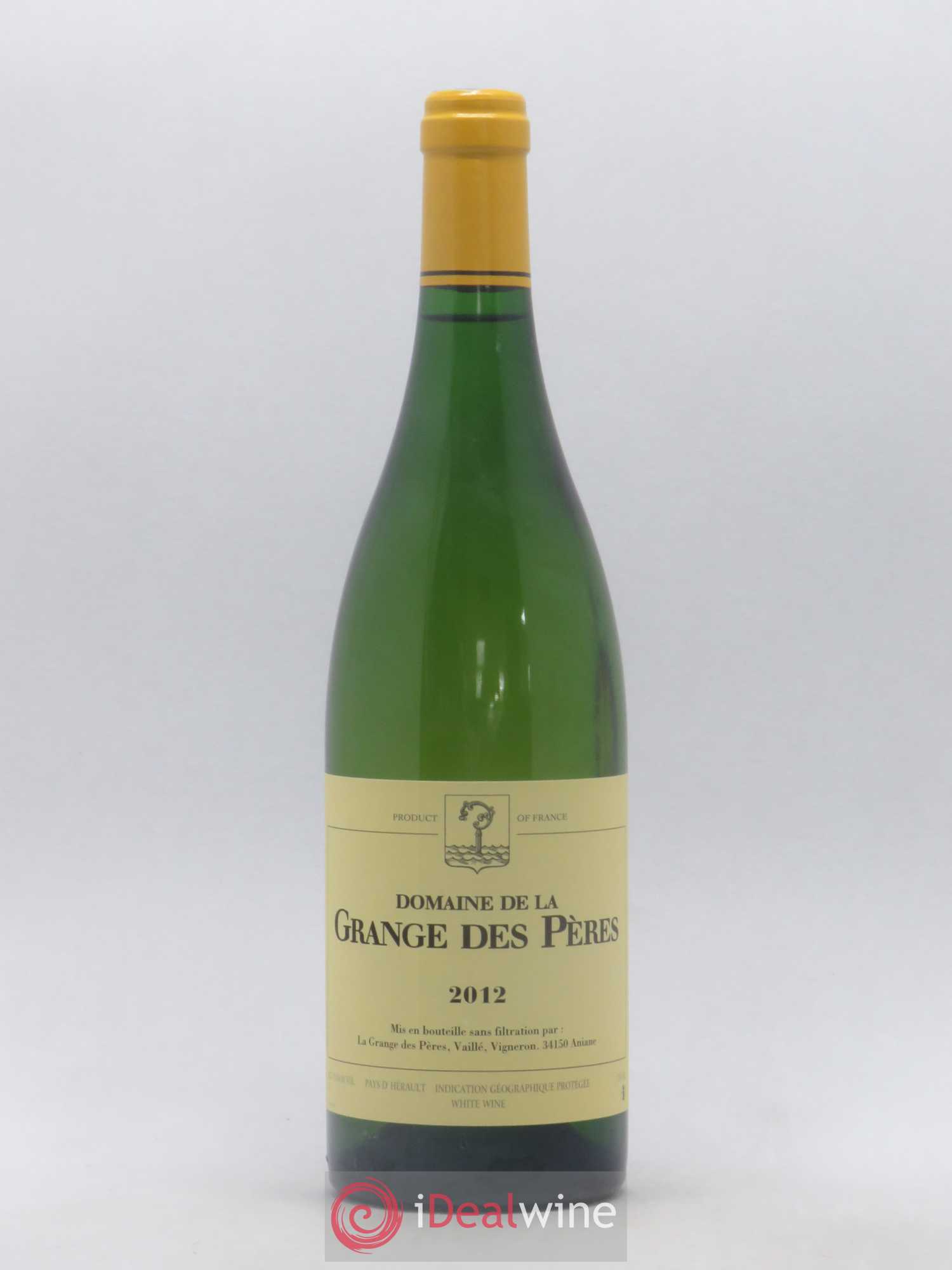 Pays d'Hérault Grange des Pères Laurent Vaillé 2012 - Lot de 1 bouteille - 0