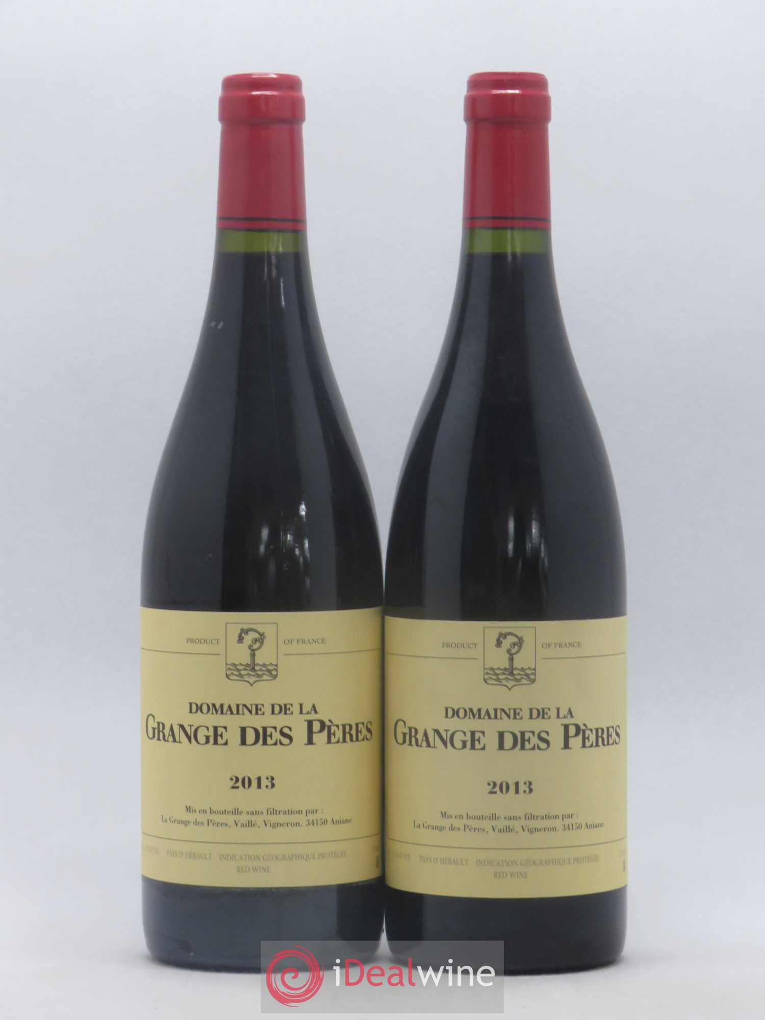 Pays d'Hérault Grange des Pères Laurent Vaillé 2013 - Lot de 2 bouteilles - 0