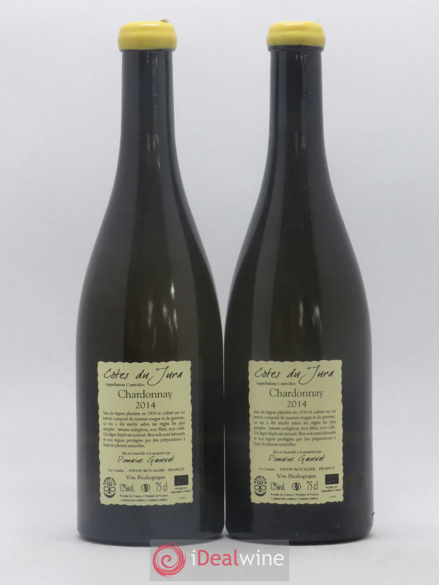 Côtes du Jura Les Grands Teppes Vieilles Vignes Jean-François Ganevat (Domaine) 2014 - Lot de 2 bouteilles - 1